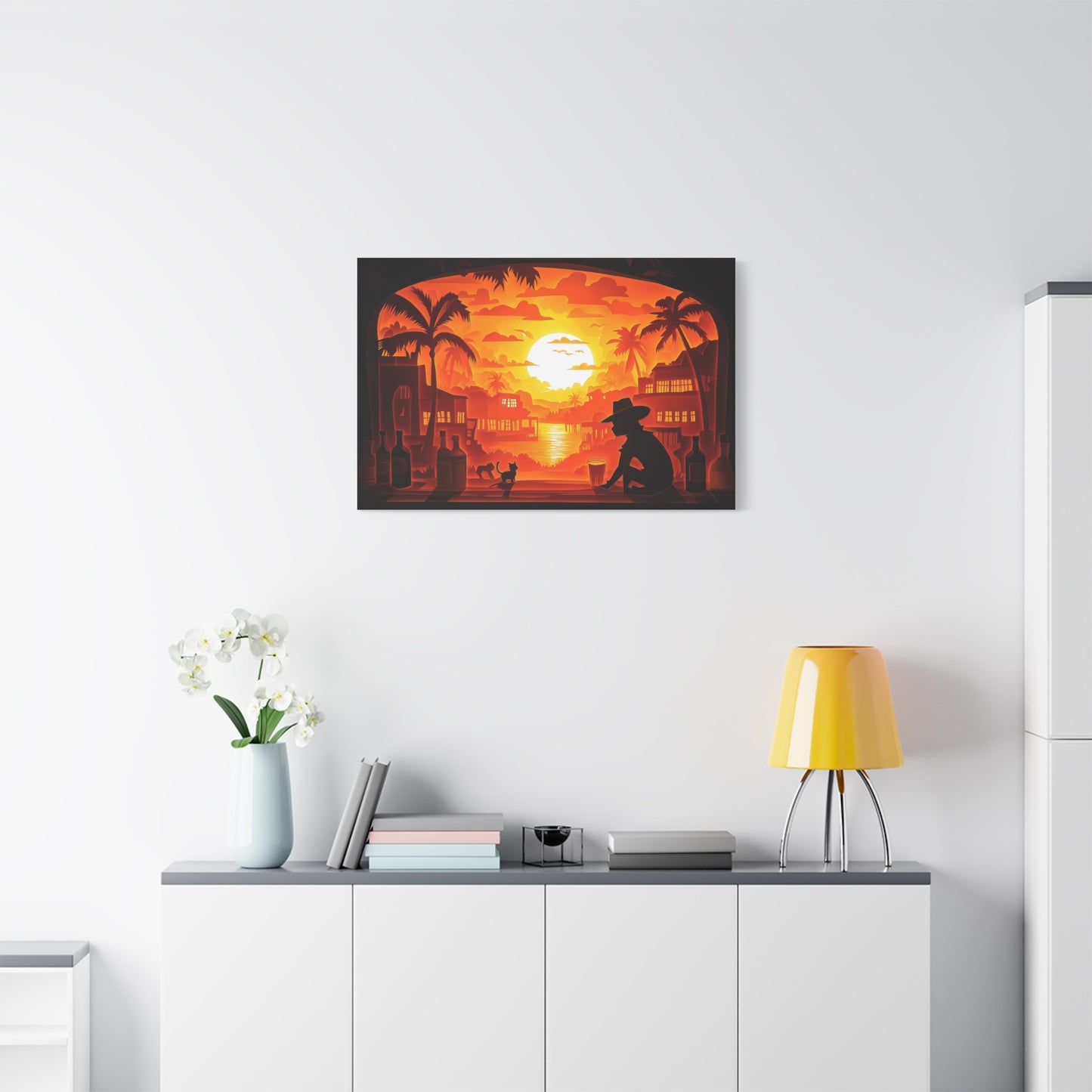 Évasion au Crépuscule Tropical