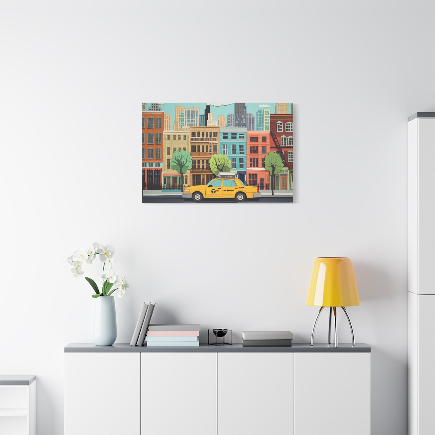 Évasion urbaine en couleurs pastels