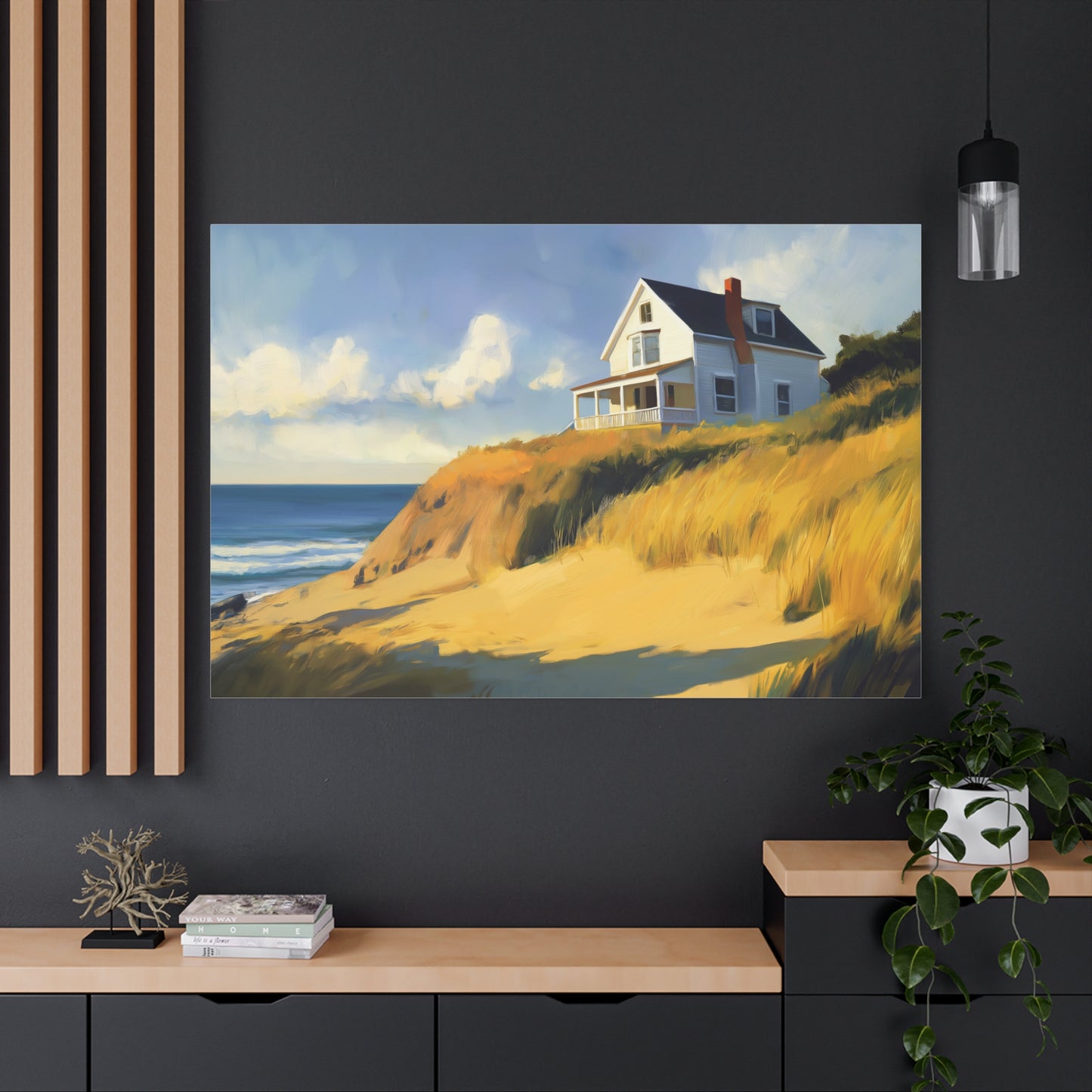 Maison Rêveuse au Bord de Mer