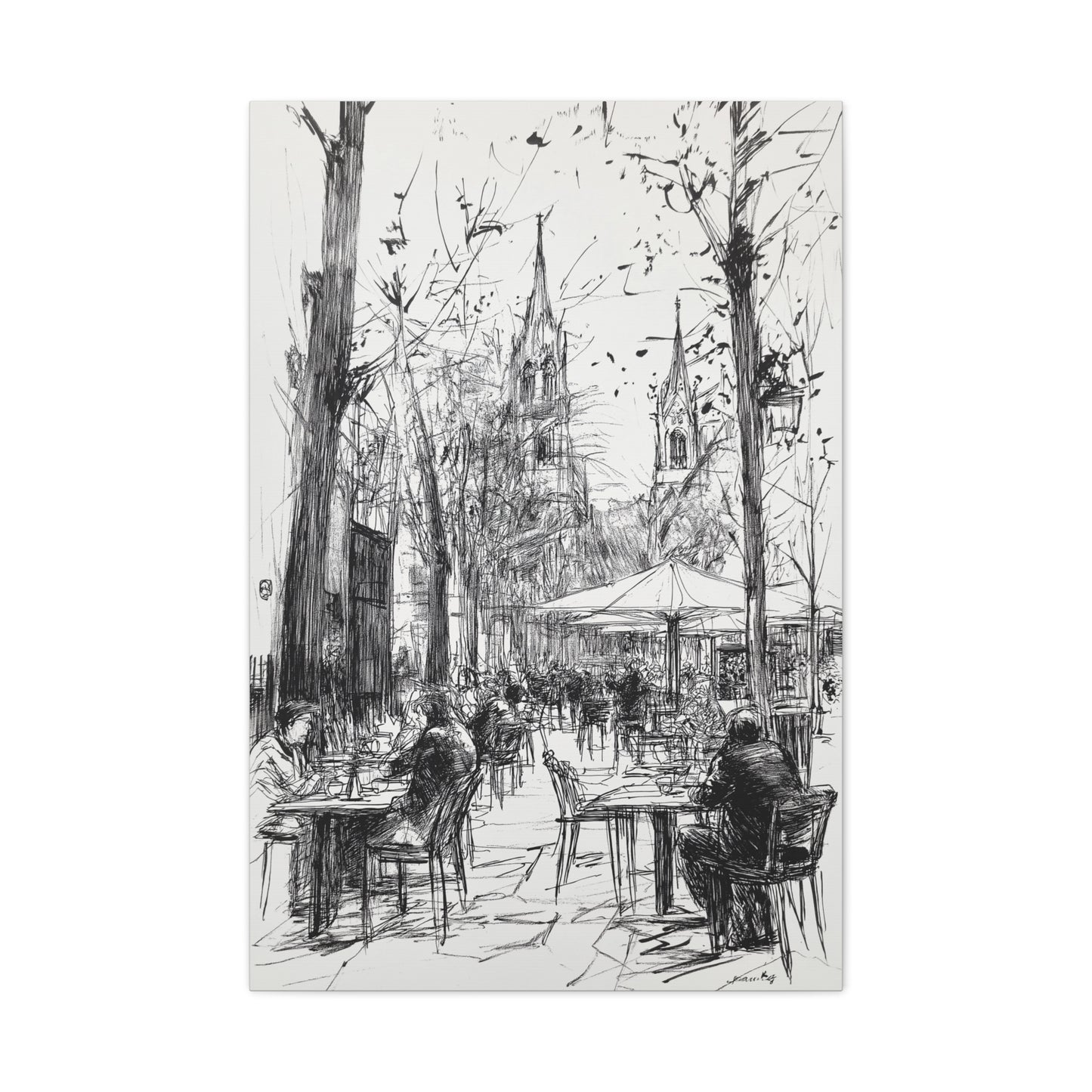 Évasion Munichoise : Terrasse et Cathédrale