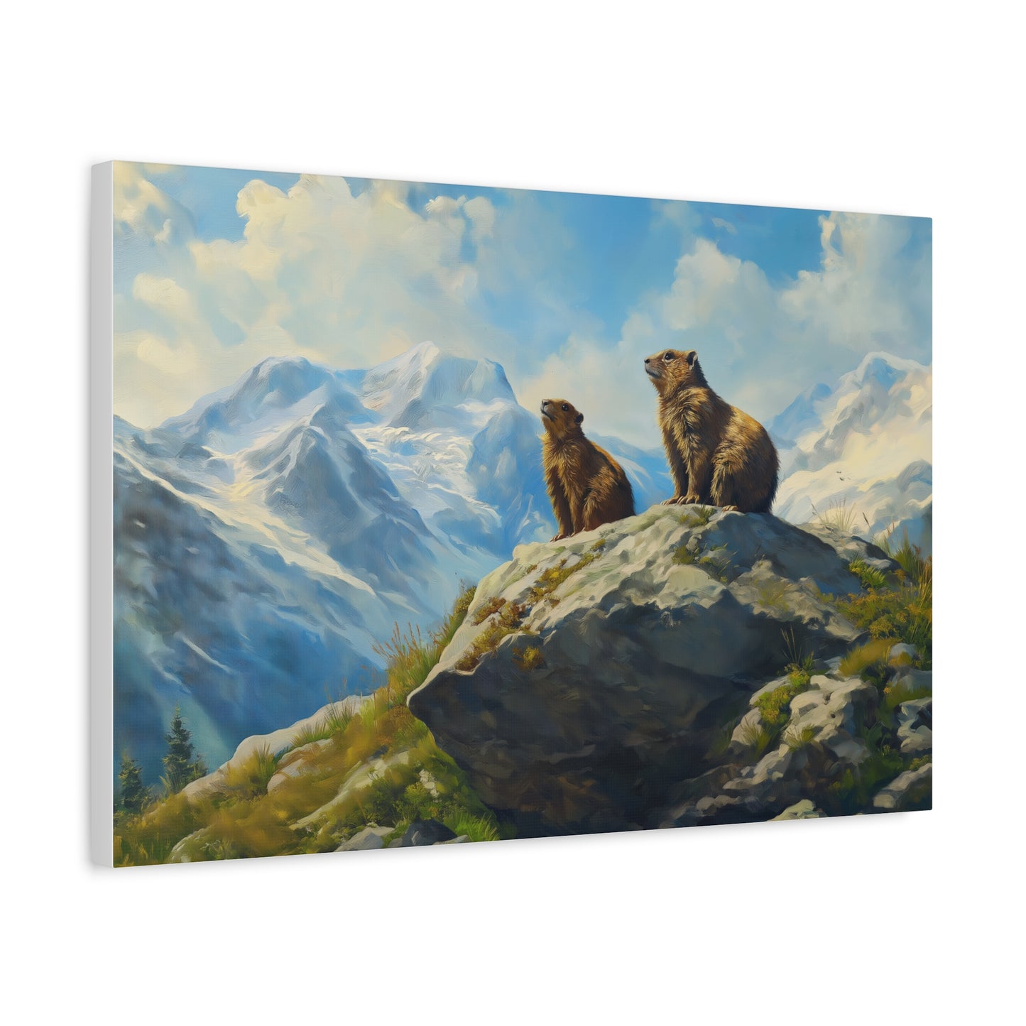 L'appel des Marmottes sur les Sommets Alpins