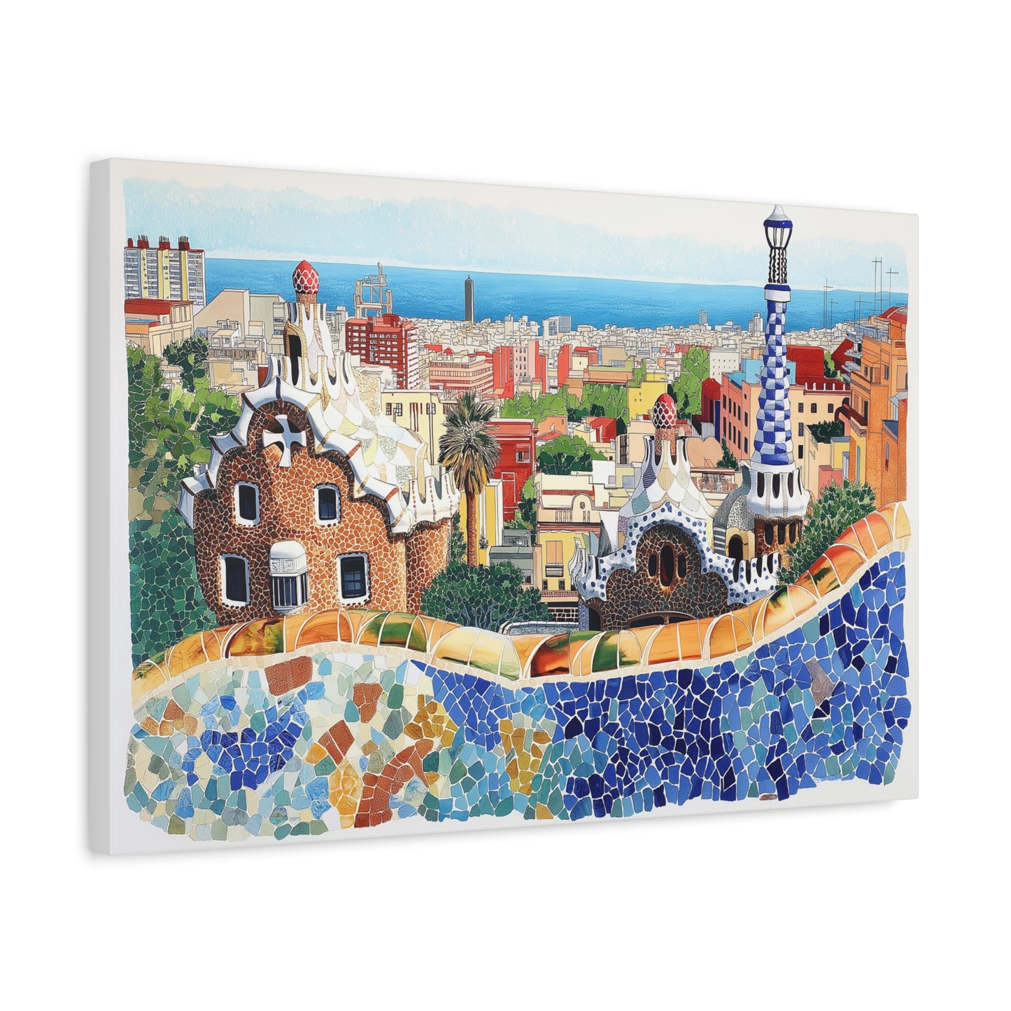 Évasion Colorée au Parc Güell