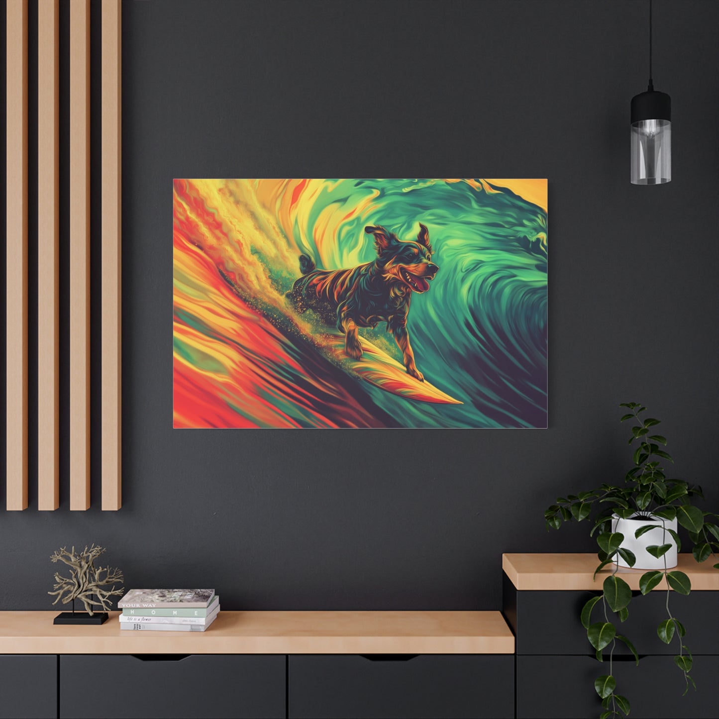 Surfeur à Quatre Pattes