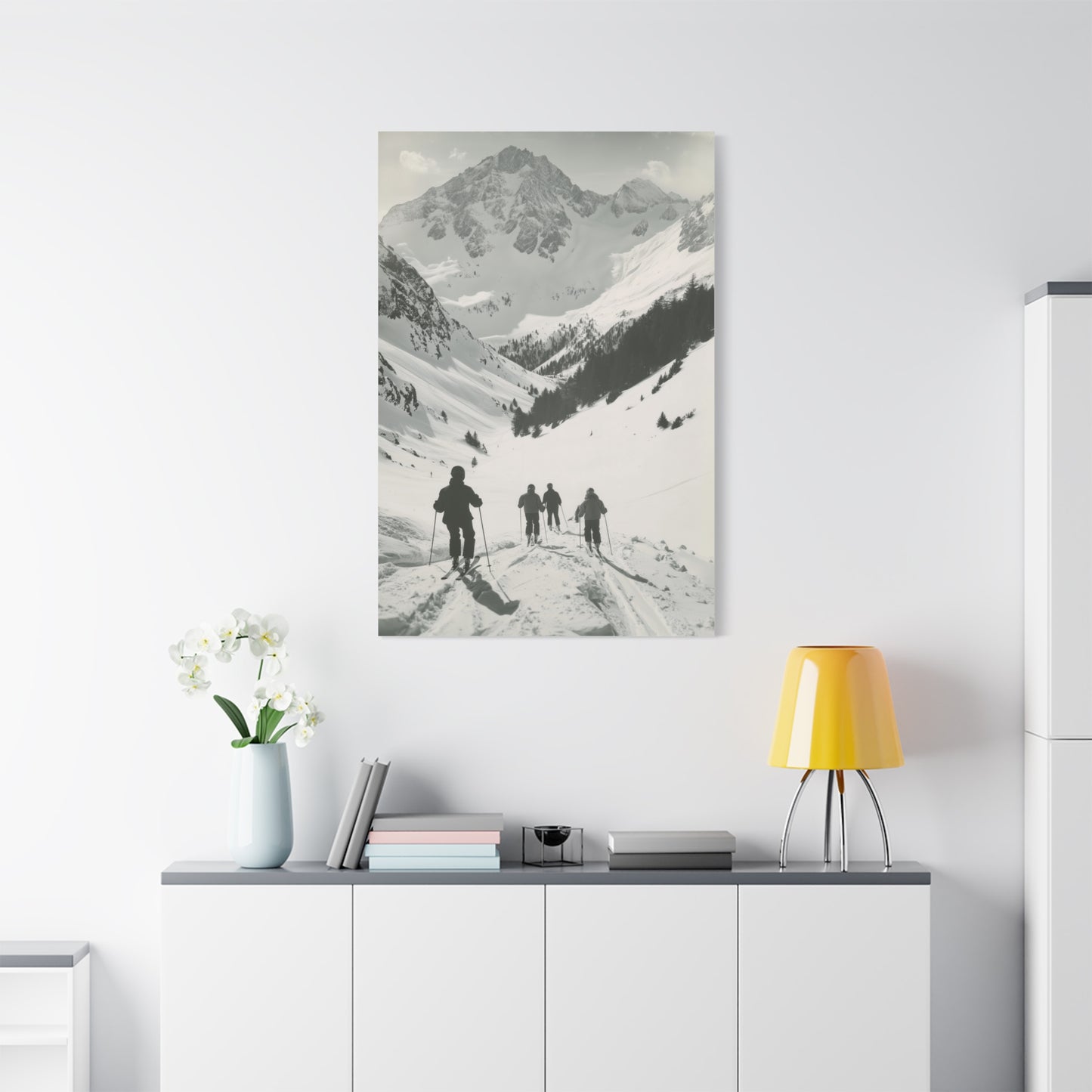 Aventure Hivernale dans les Alpes Éternelles
