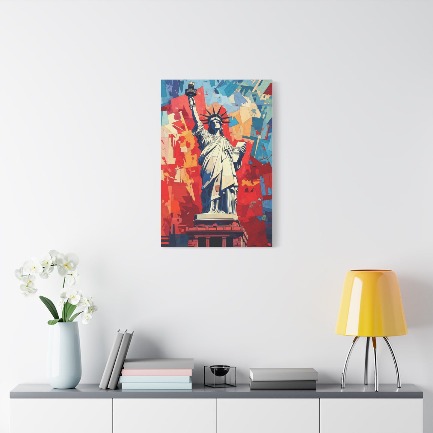 Liberté Éclatante, Art Moderne Audacieux