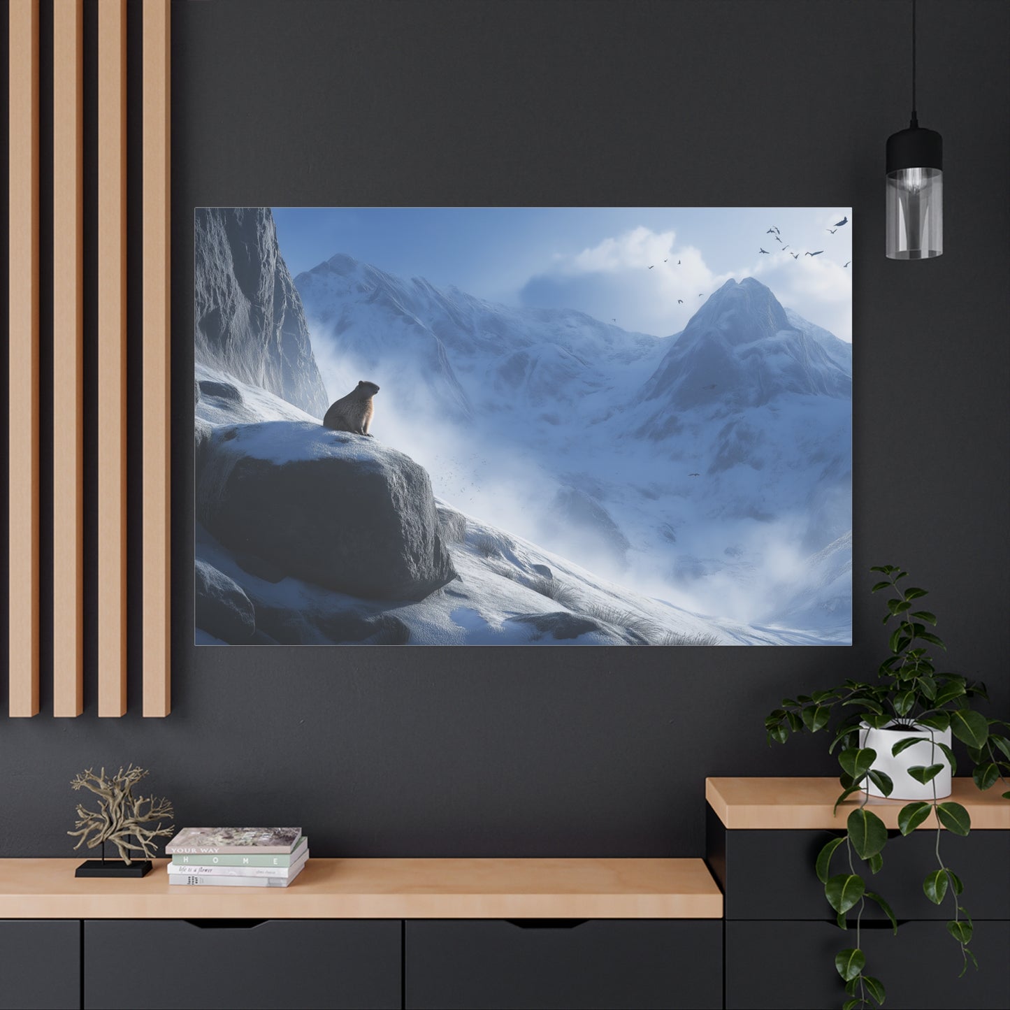 Marmotte Solitaire, Reflets de Sérénité