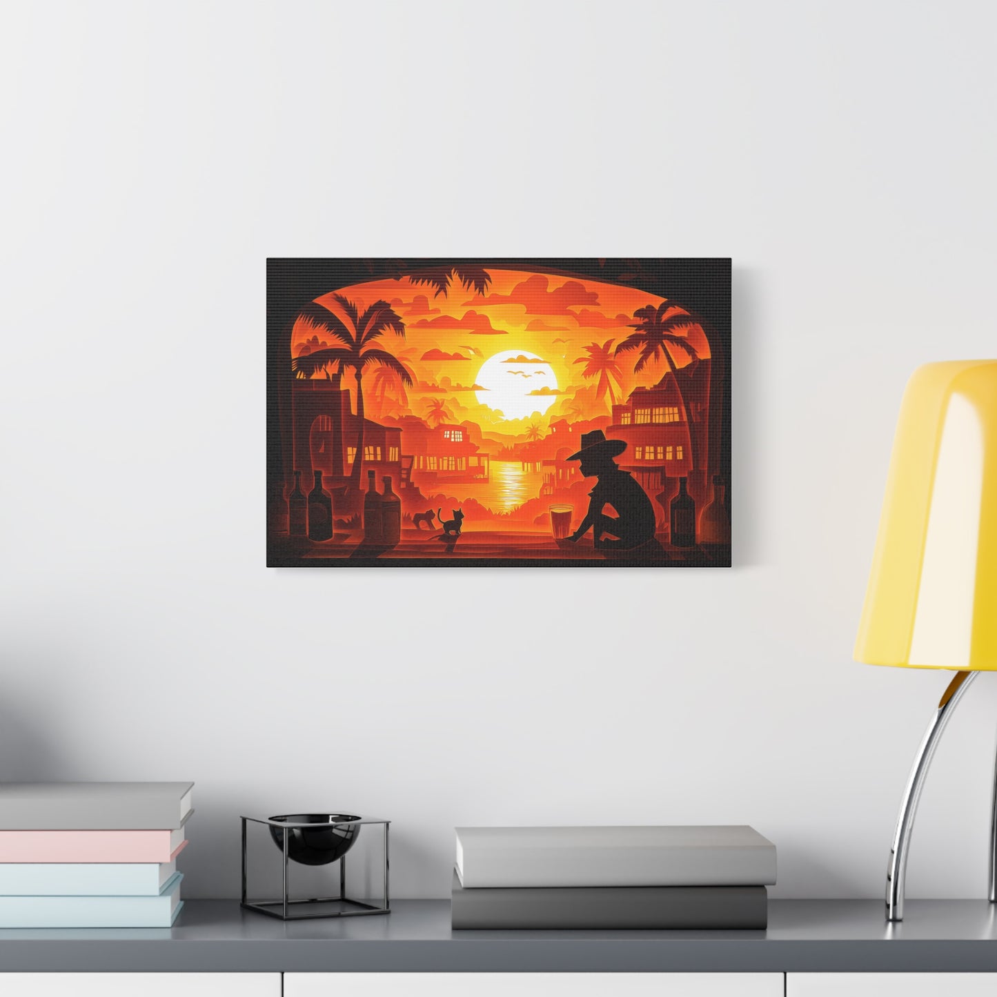 Évasion au Crépuscule Tropical