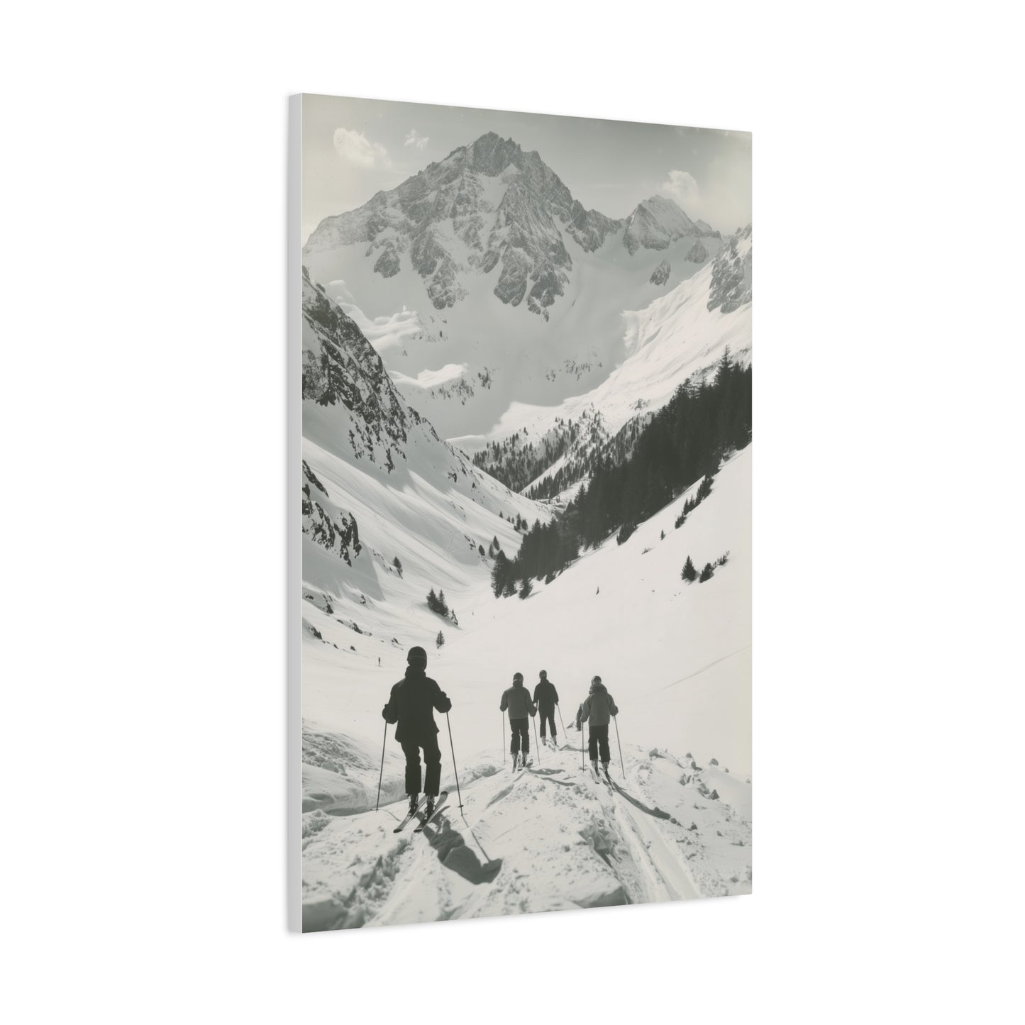 Aventure Hivernale dans les Alpes Éternelles