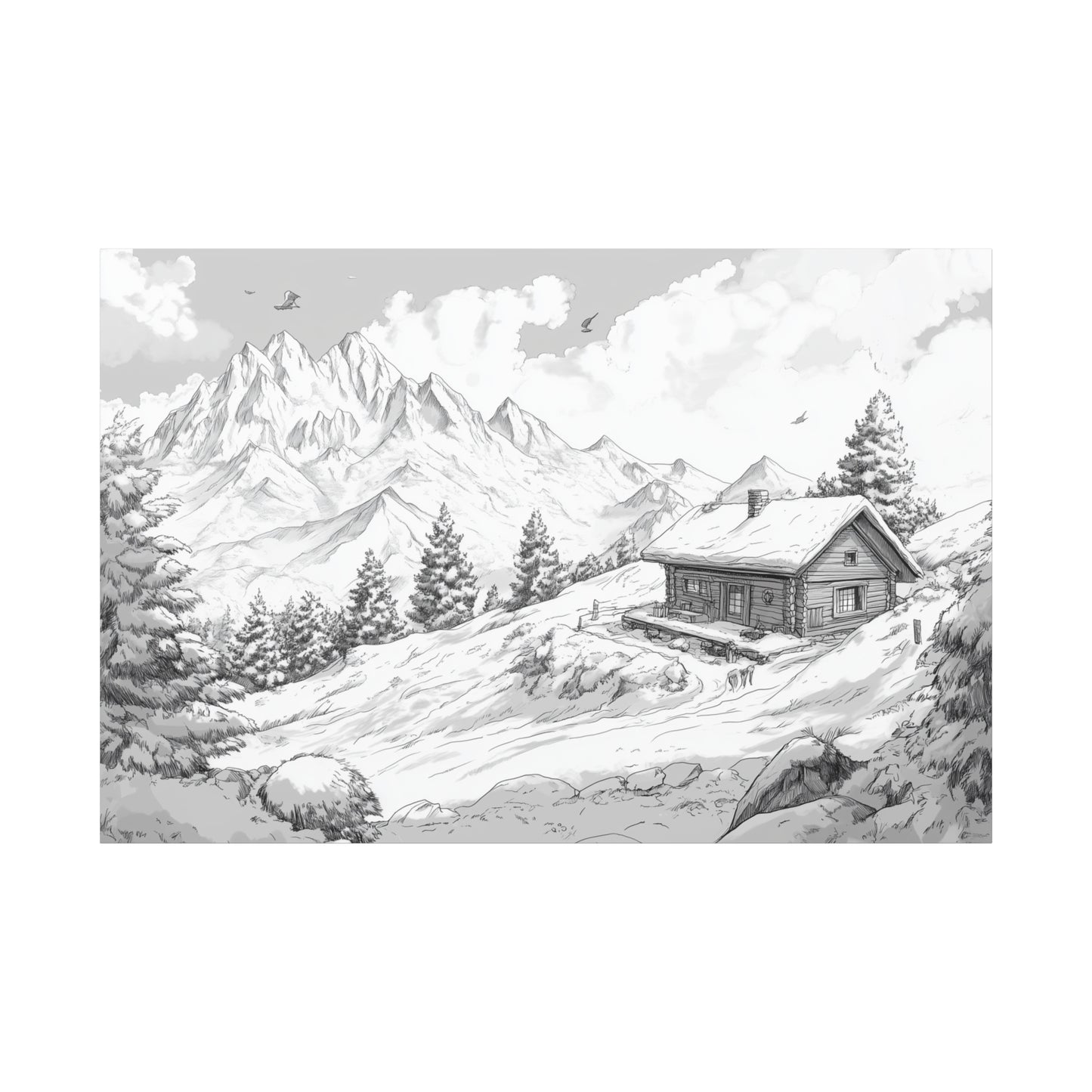 Évasion Alpine : Sérénité dans la Neige