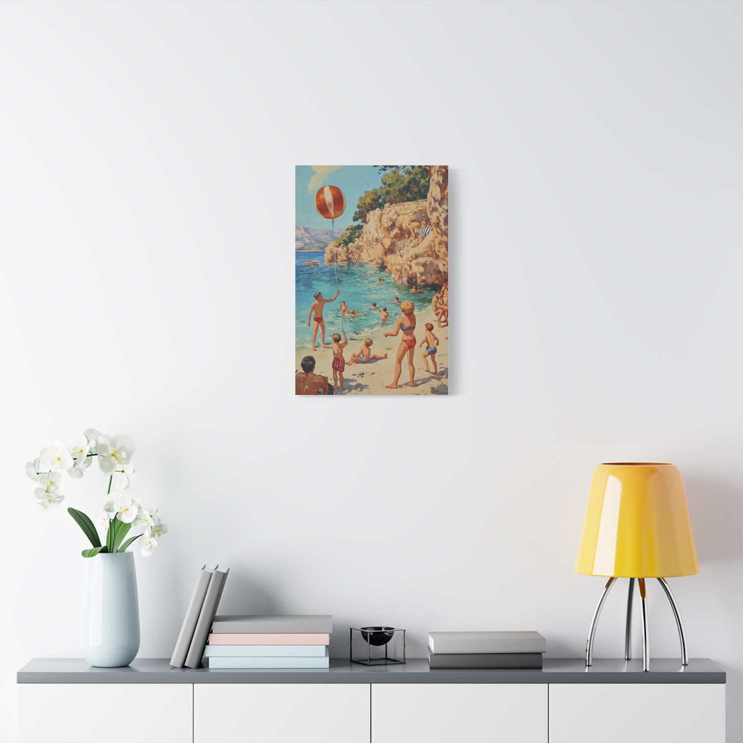 Évasion Ensoleillée sur la Plage Méditerranéenne