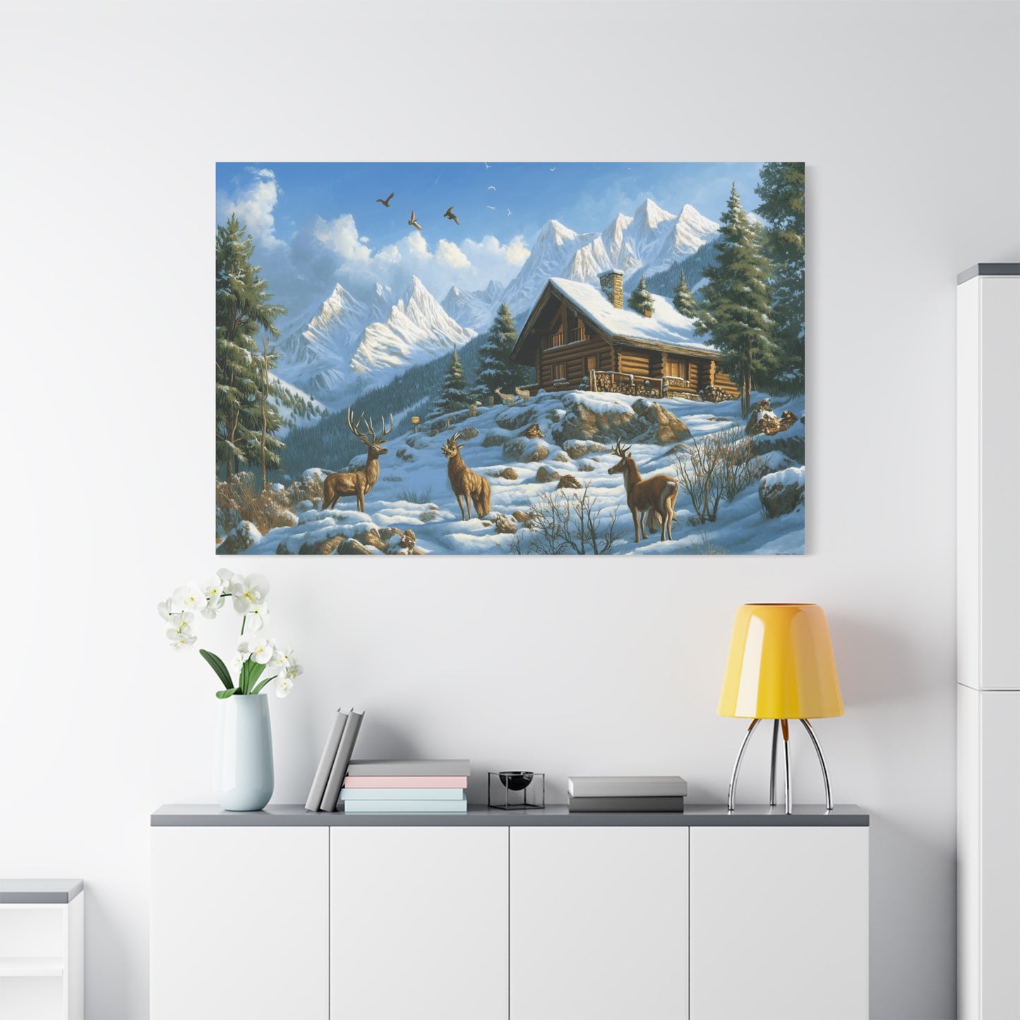 Évasion Montagnarde : Sérénité Neigeuse