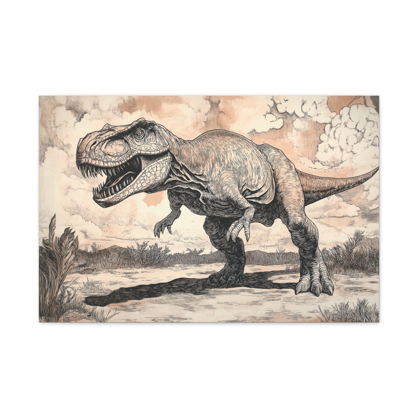 T-Rex : La Force Jurassique en Action