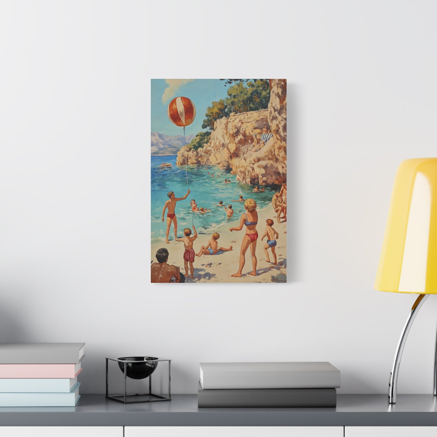 Évasion Ensoleillée sur la Plage Méditerranéenne