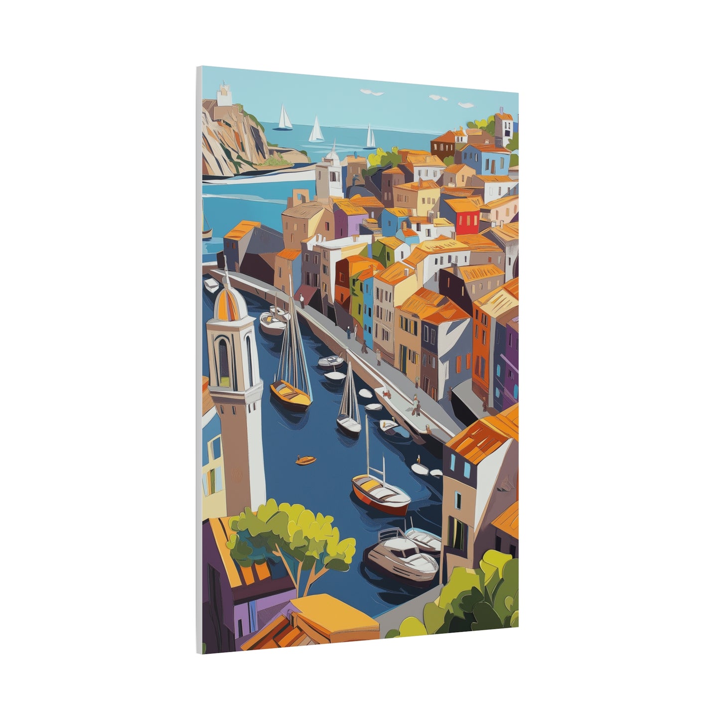 Évasion Ensoleillée Sur Port Méditerranéen