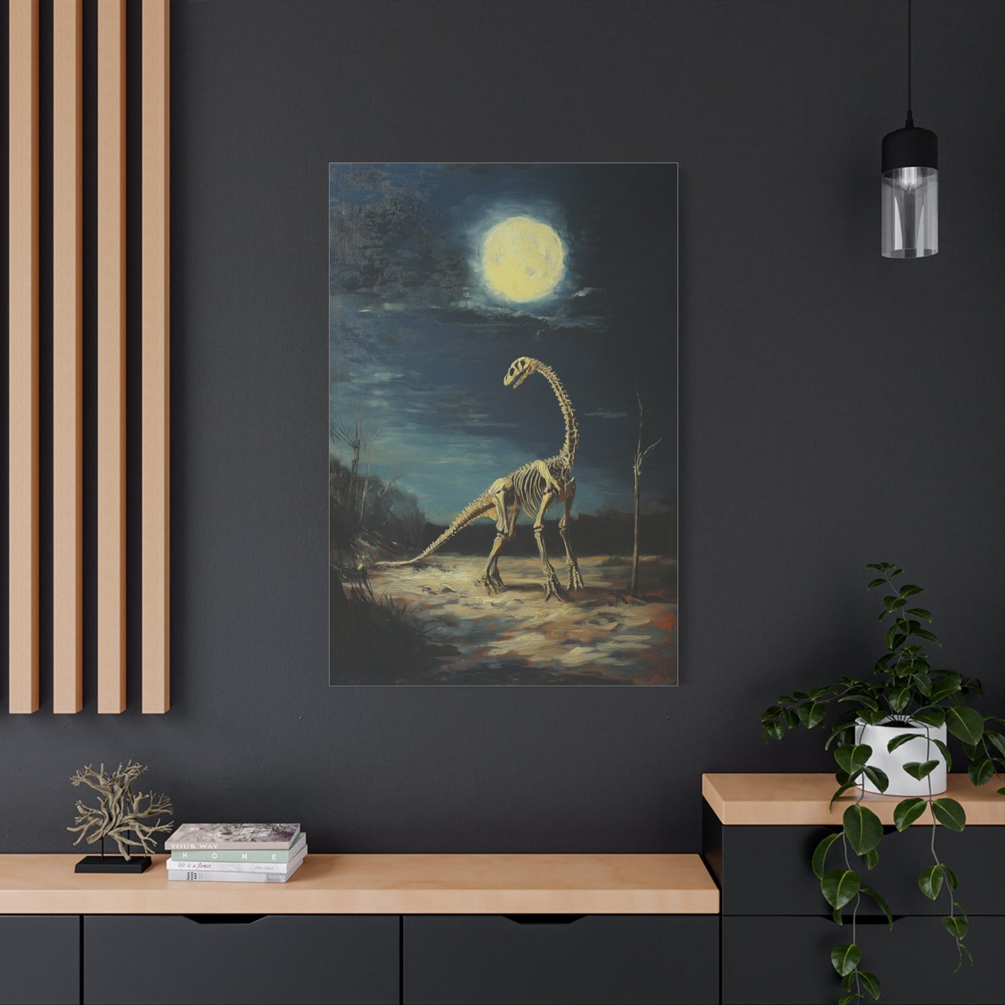 Réveil Mystique Sous la Lune Pâle