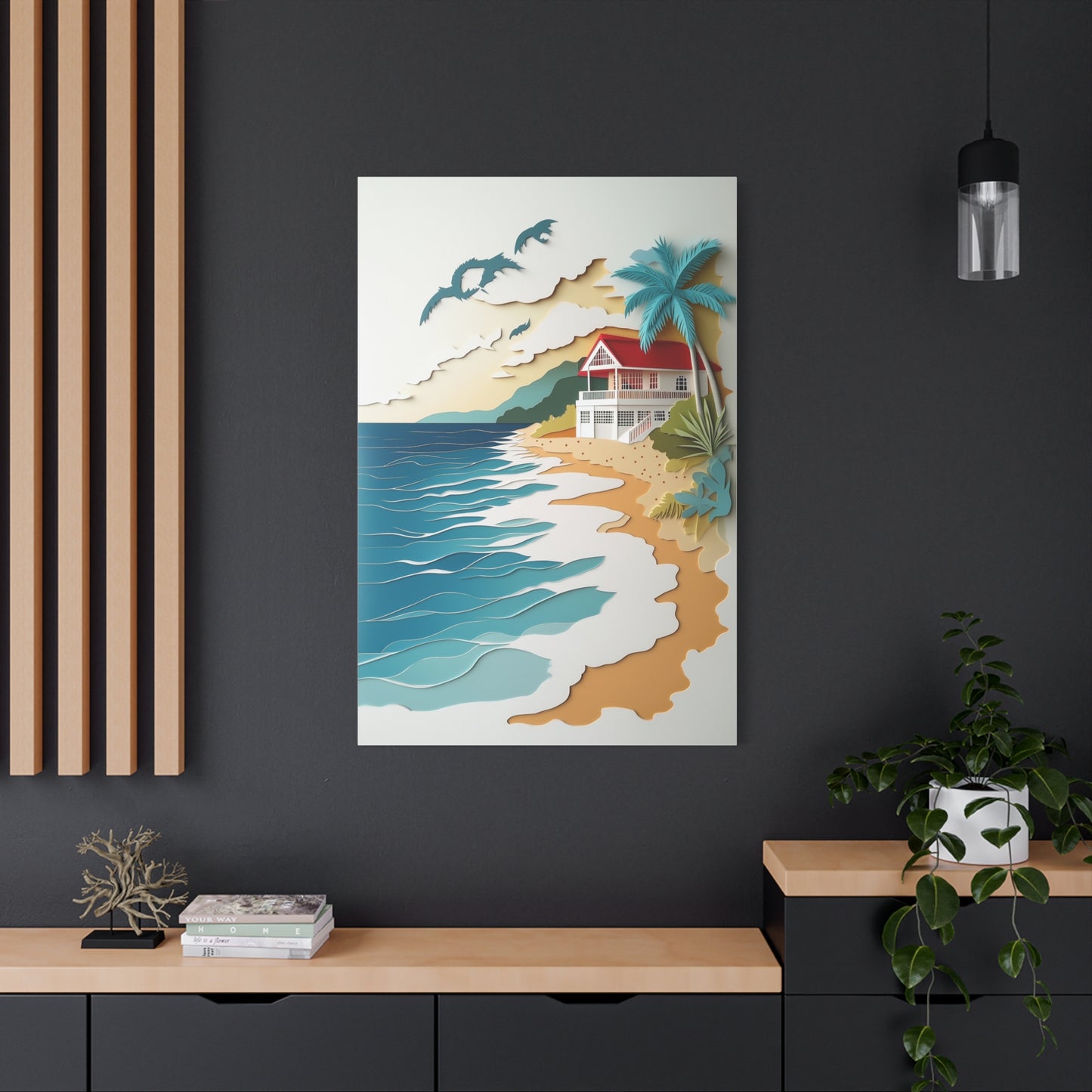 Évasion Tropicale : Art de Rêve