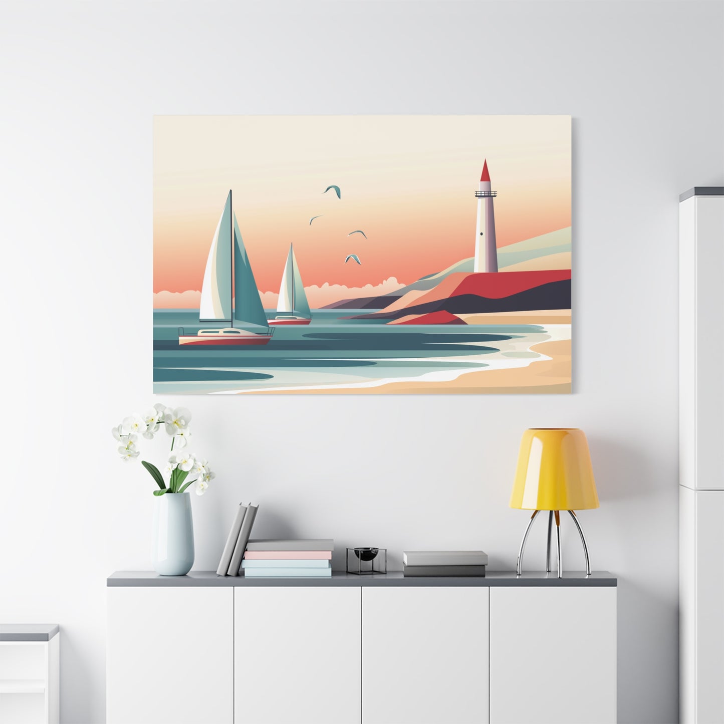 Évasion Nautique au Crépuscule Lumineux