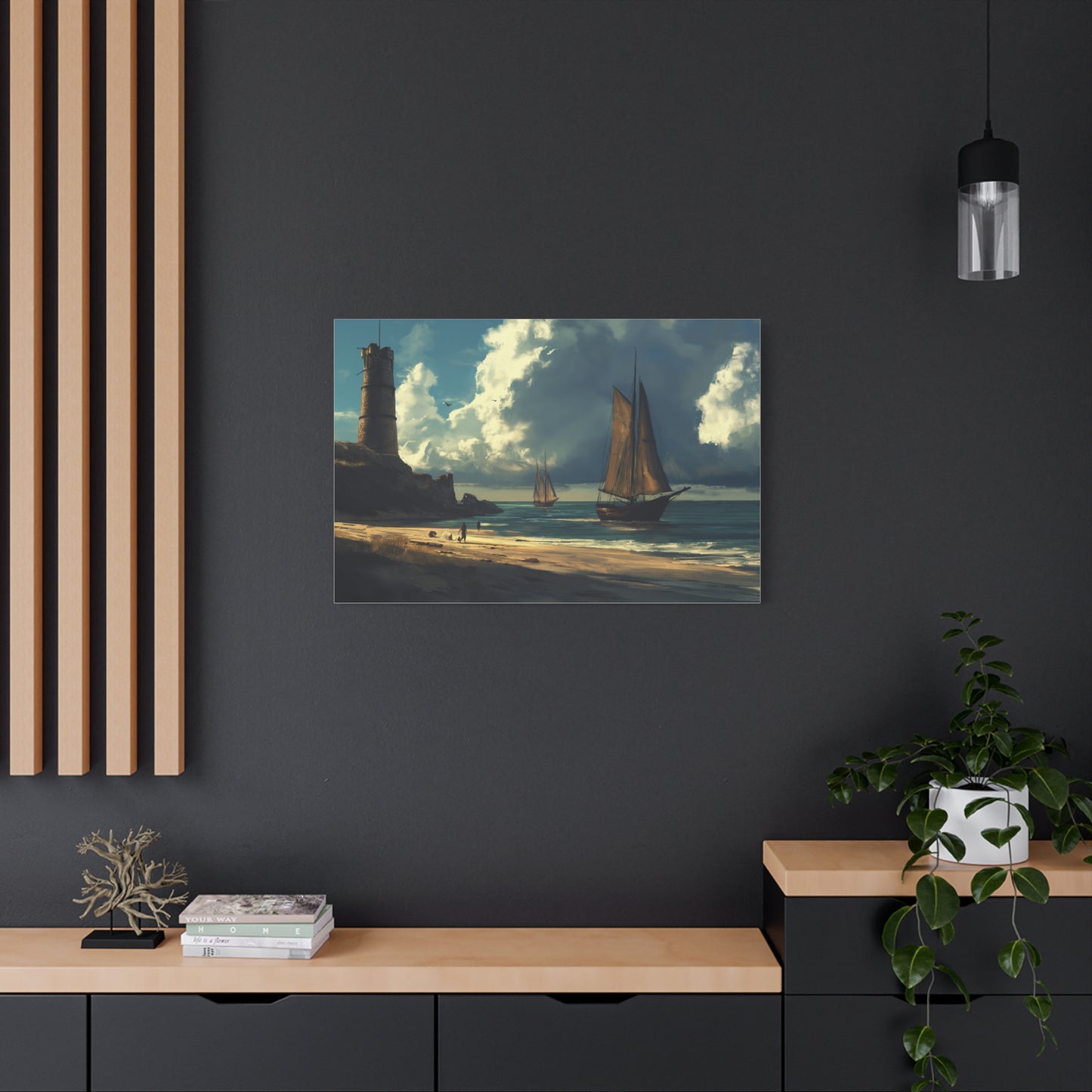 Voyage vers l'horizon maritime