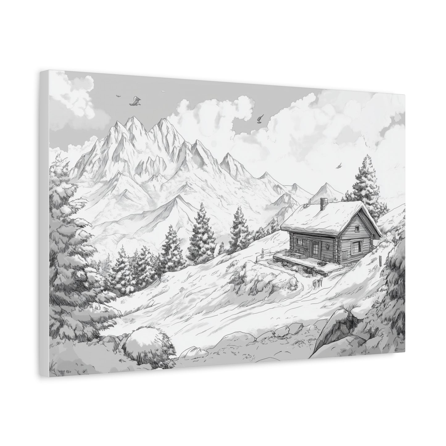 Évasion Alpine : Sérénité dans la Neige