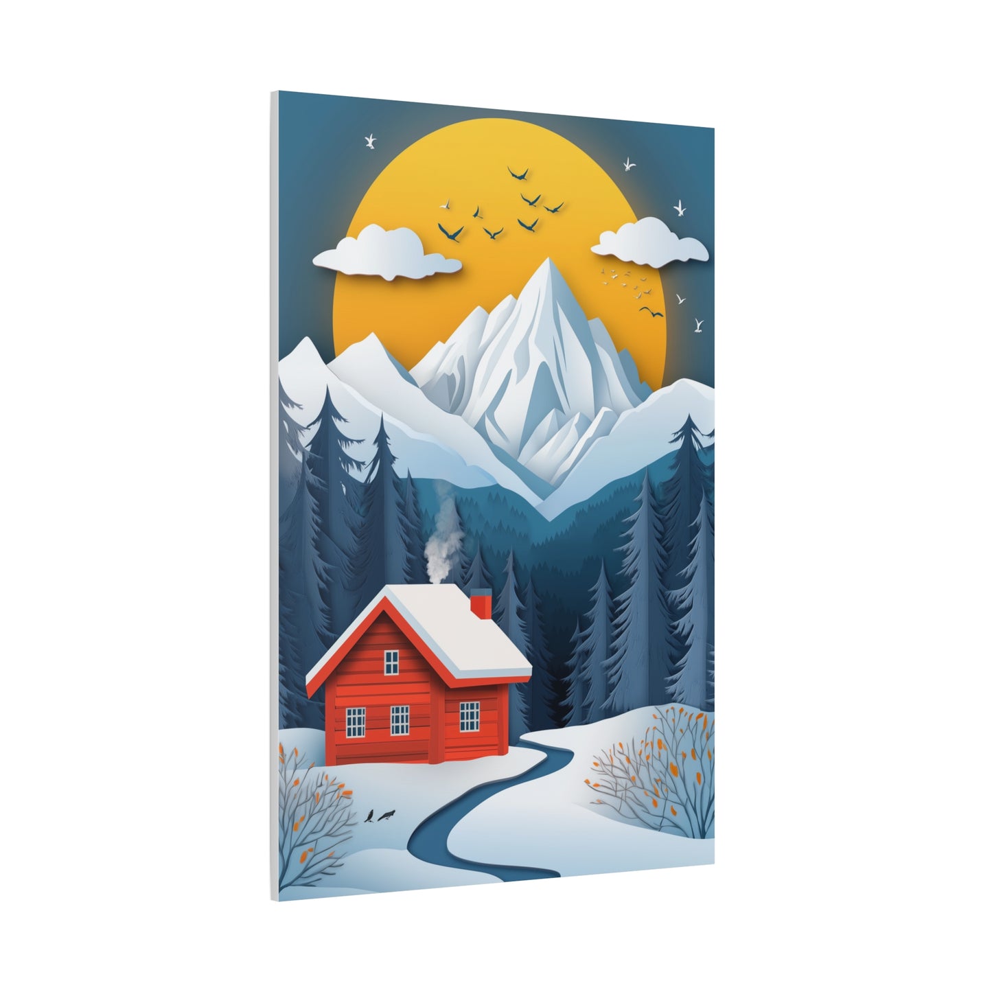 Évasion hivernale : Chalet sous le Soleil