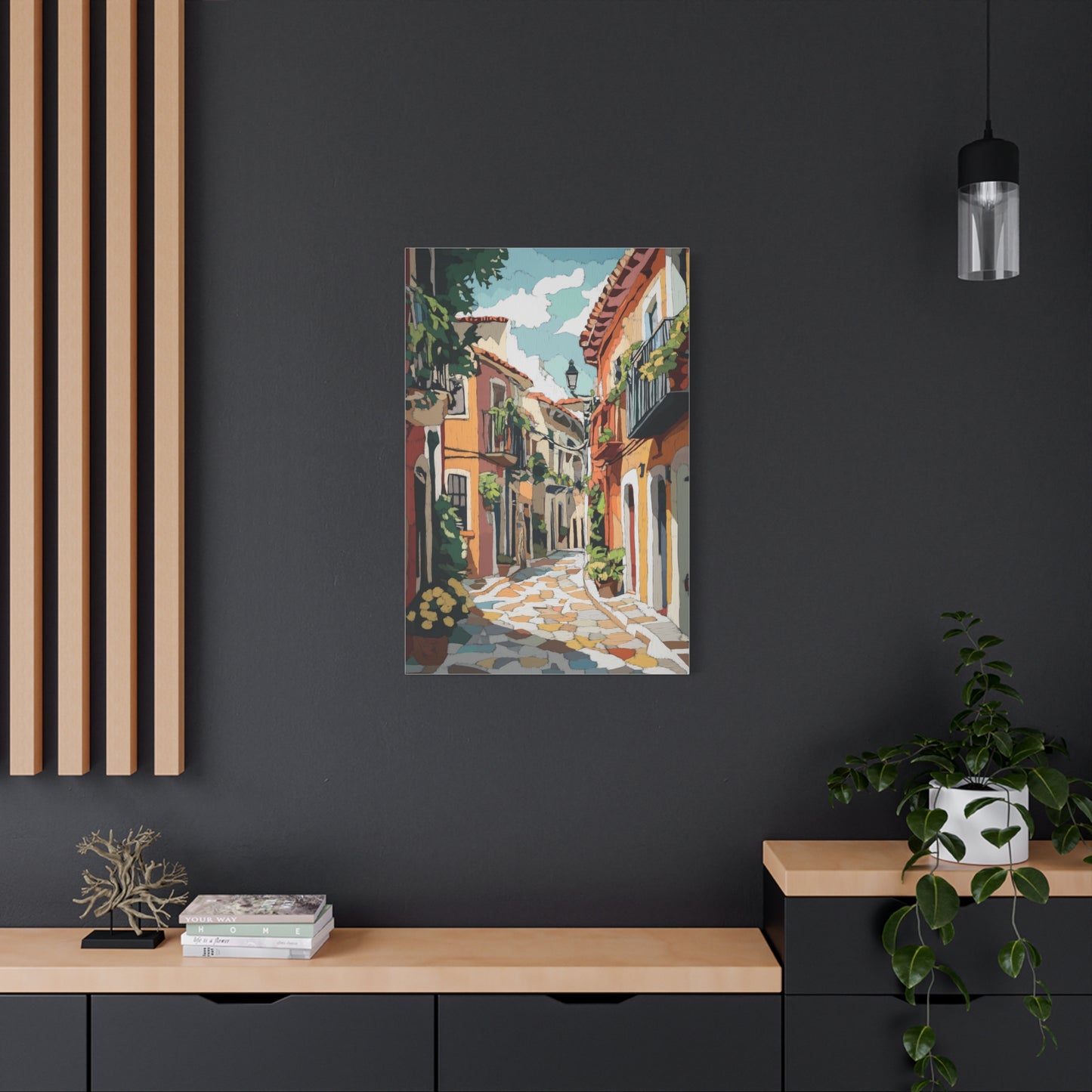 Évasion Colorée dans une Ruelle à Séville