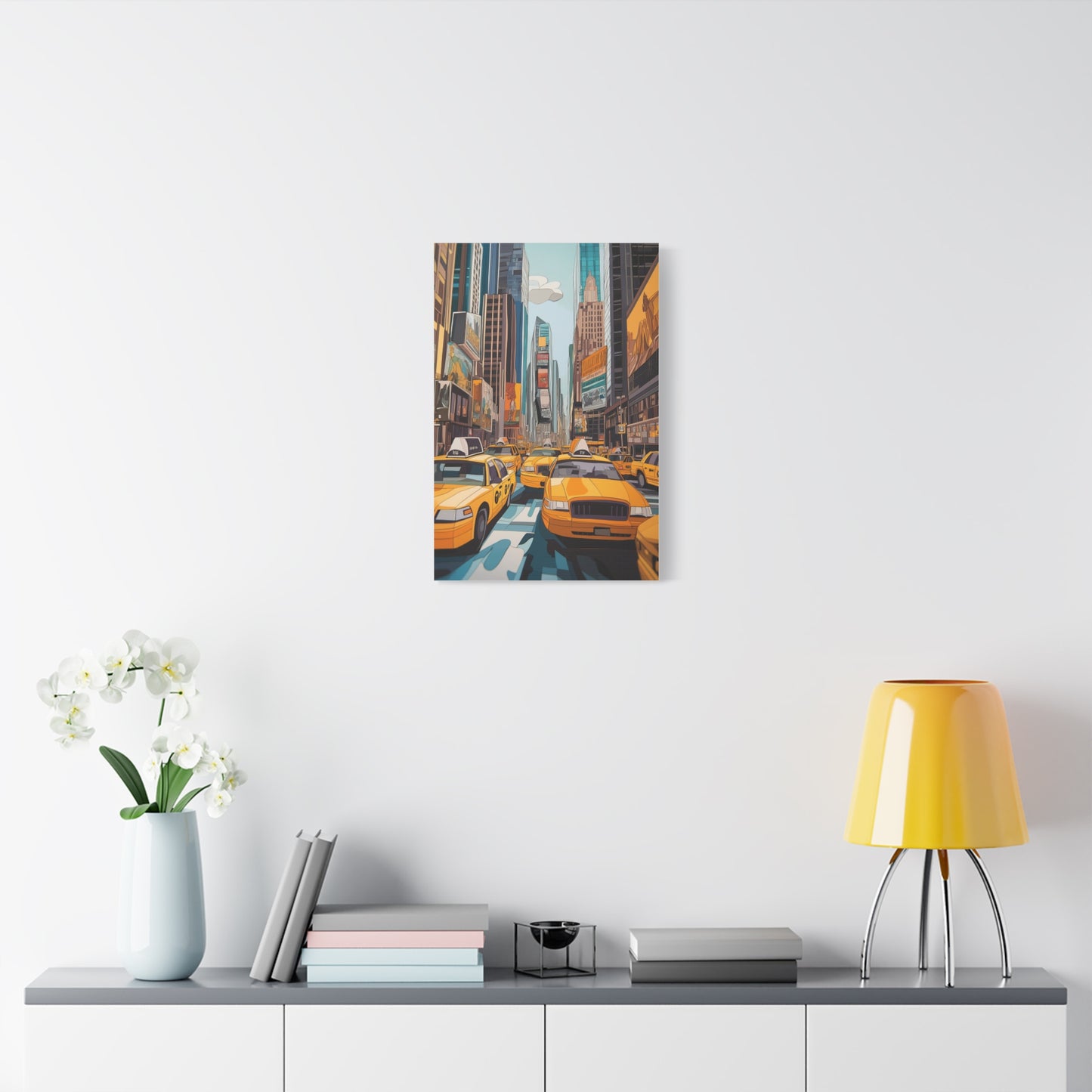 Vibrant New York : Taxis et Skylines