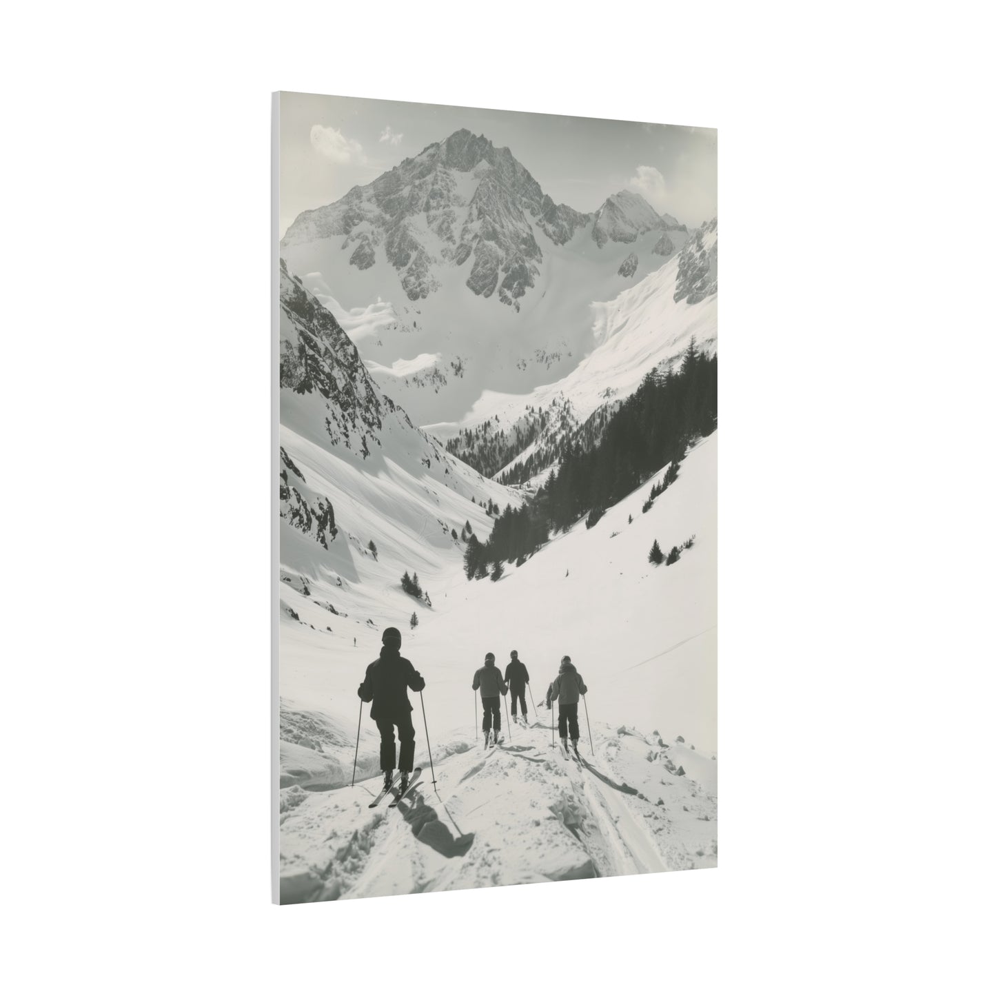 Aventure Hivernale dans les Alpes Éternelles