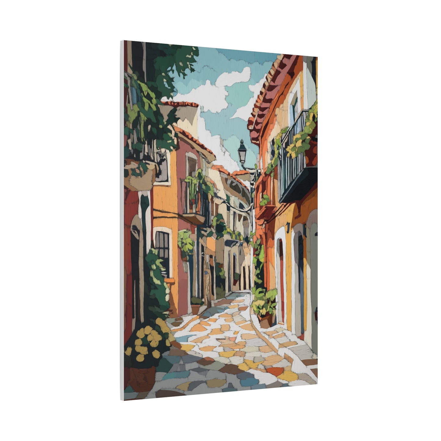 Évasion Colorée dans une Ruelle à Séville