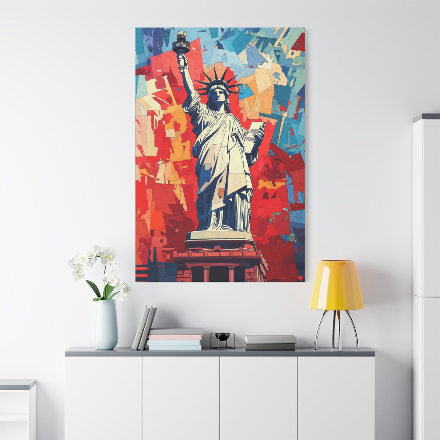 Liberté Éclatante, Art Moderne Audacieux