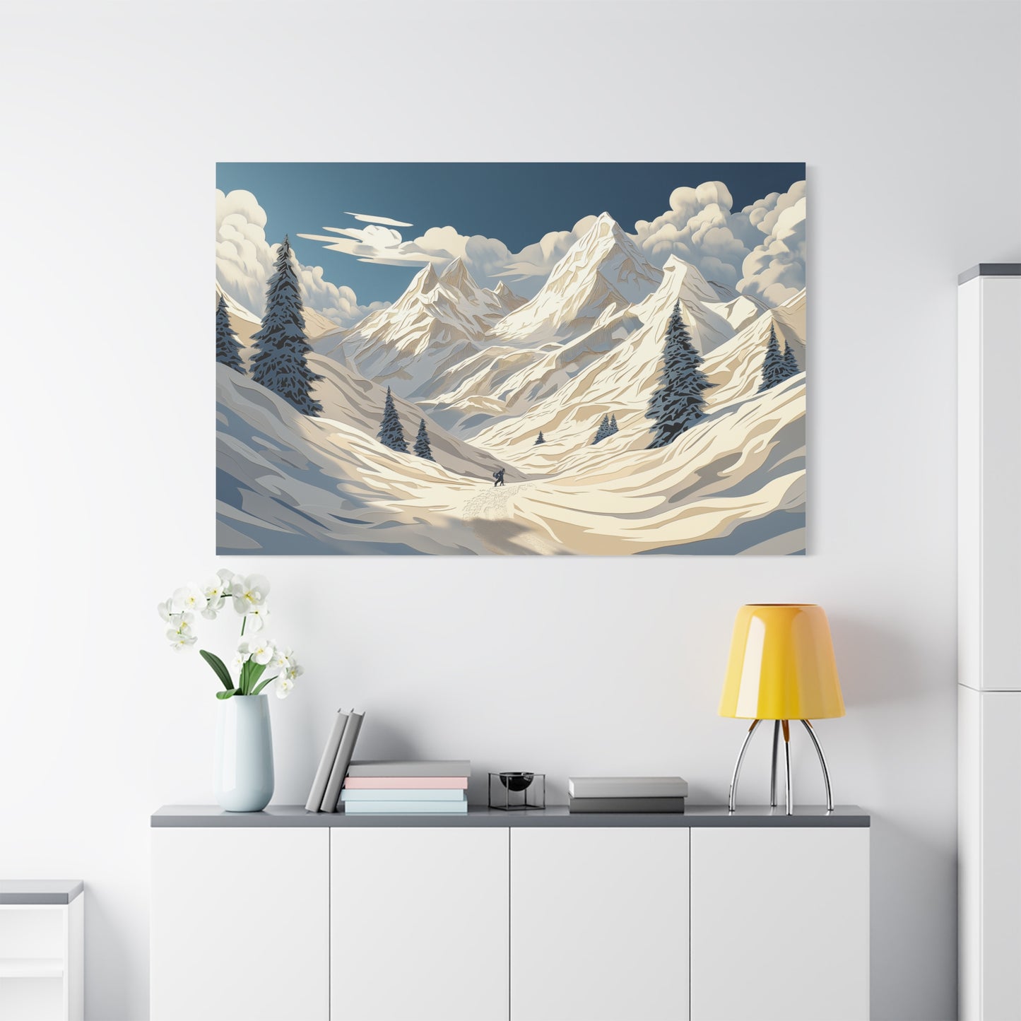 Évasion Alpestre : Tranquillité et Grandeur