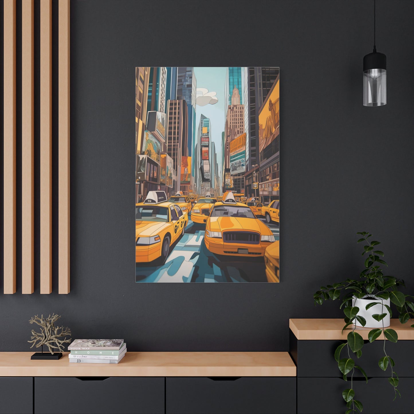 Vibrant New York : Taxis et Skylines