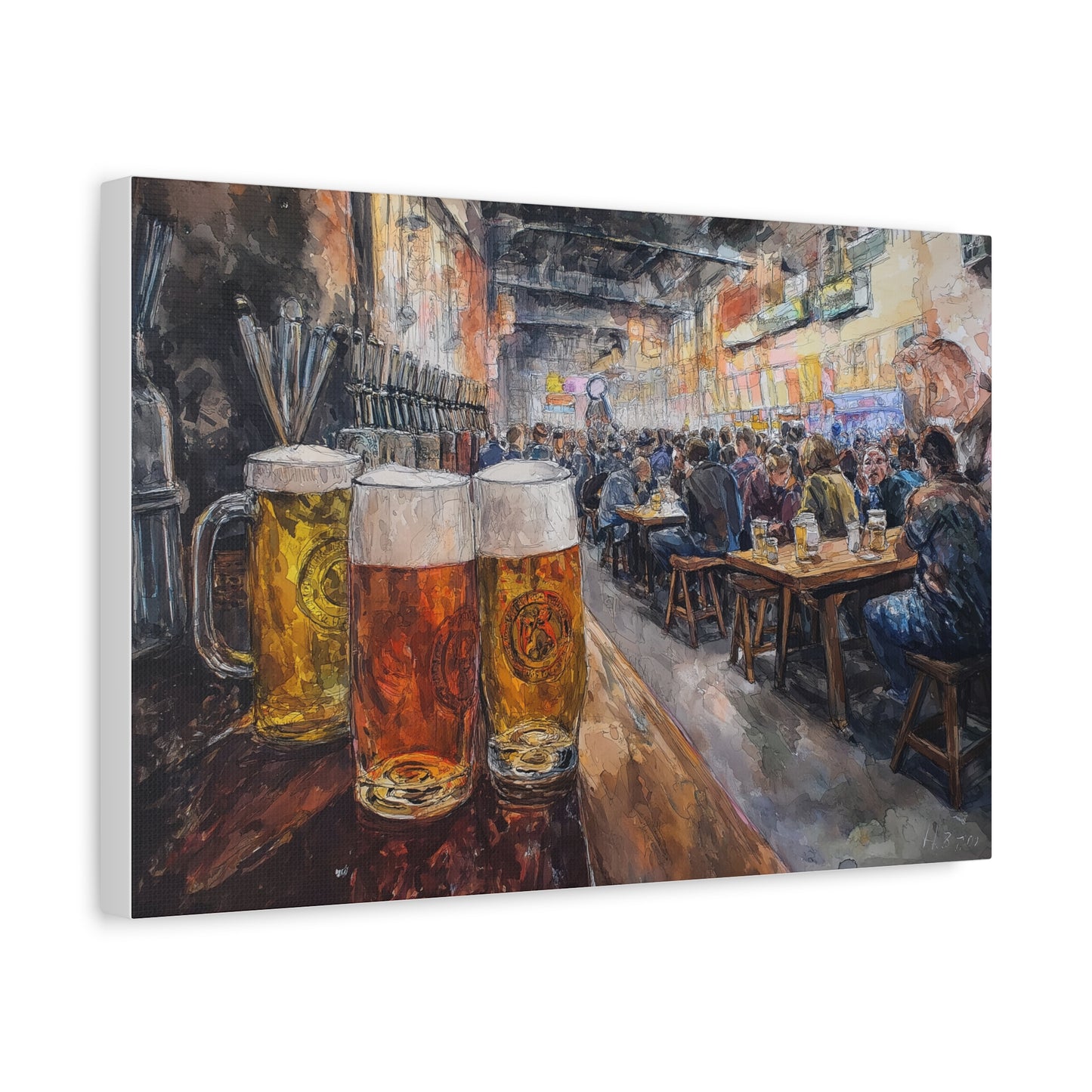 Ambiance festive à l'Oktoberfest