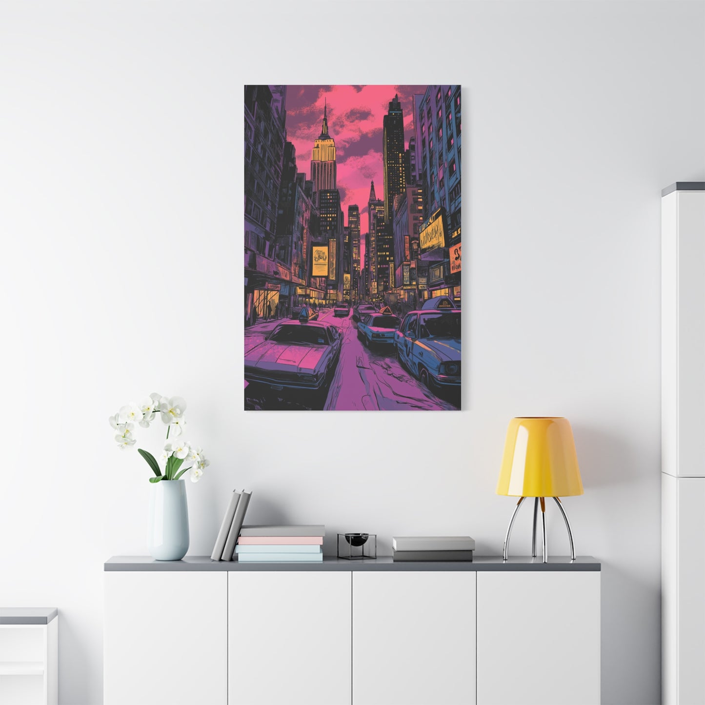 Crépuscule Urbain à New York