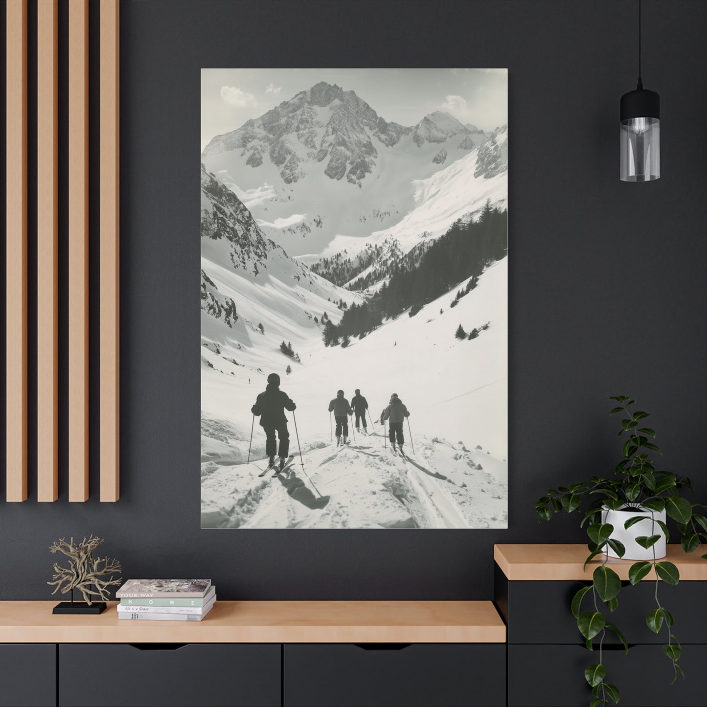 Aventure Hivernale dans les Alpes Éternelles