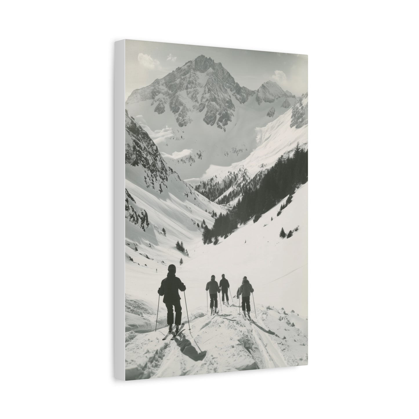 Aventure Hivernale dans les Alpes Éternelles