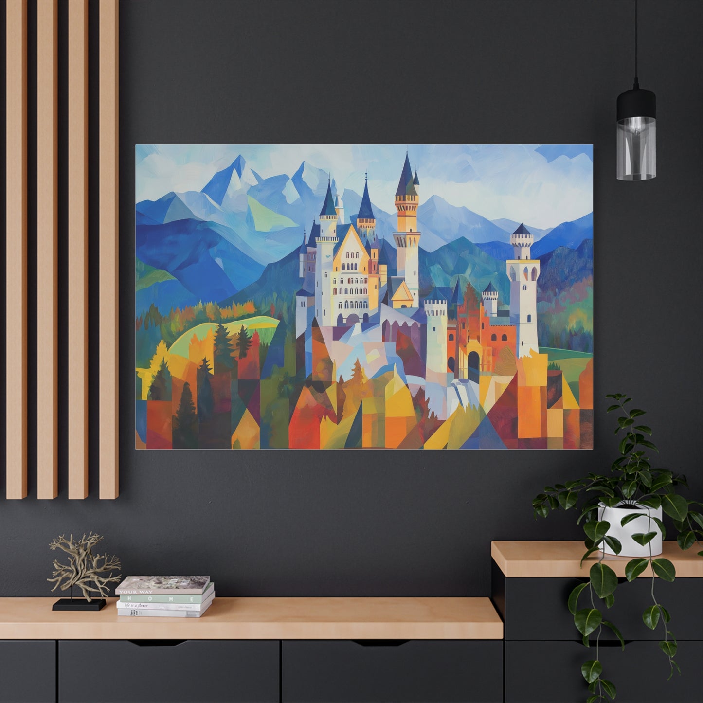 Rêverie Chromatique du Château de Neuschwanstein