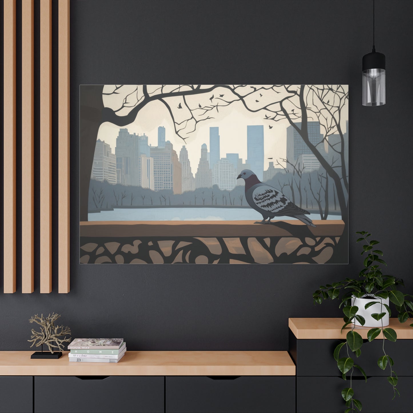 Évasion urbaine avec vue poétique