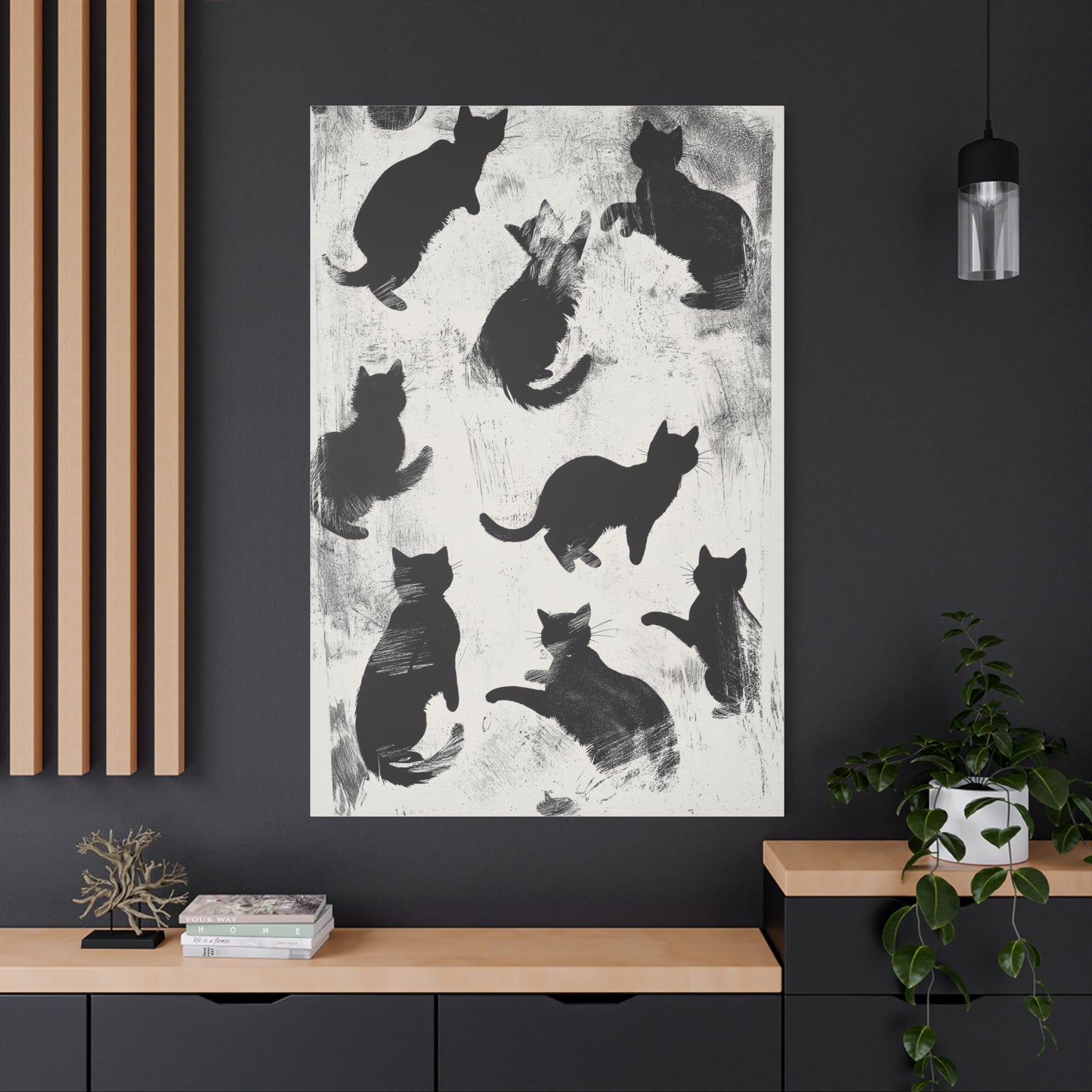 Chats Sombres : Élégance et Mystère