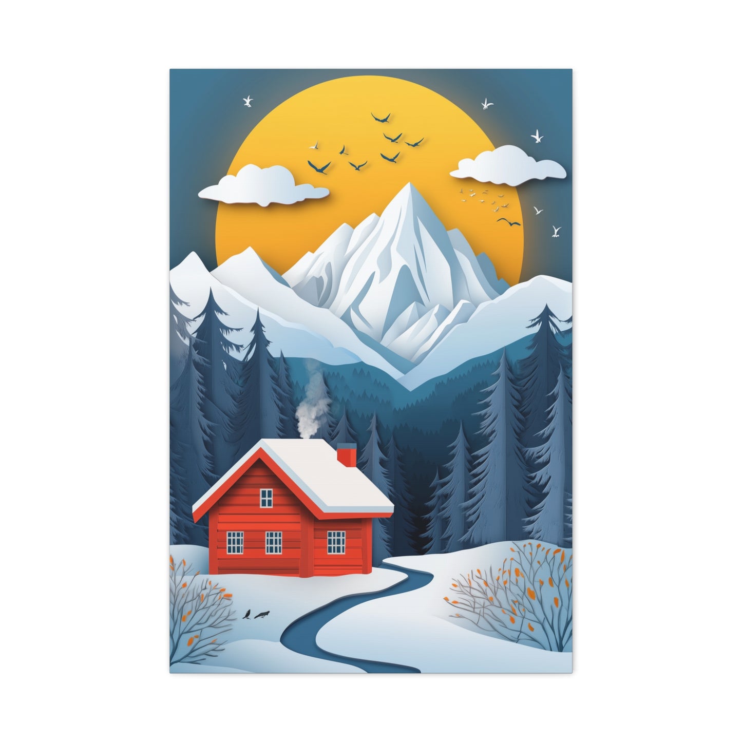 Évasion hivernale : Chalet sous le Soleil
