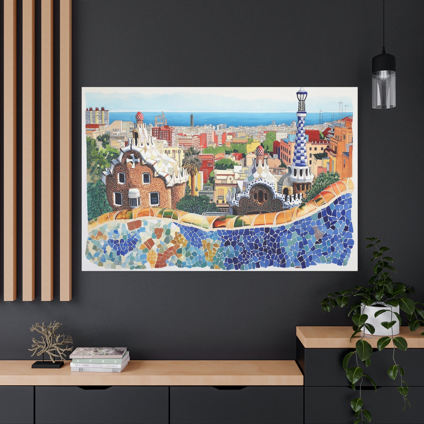 Évasion Colorée au Parc Güell