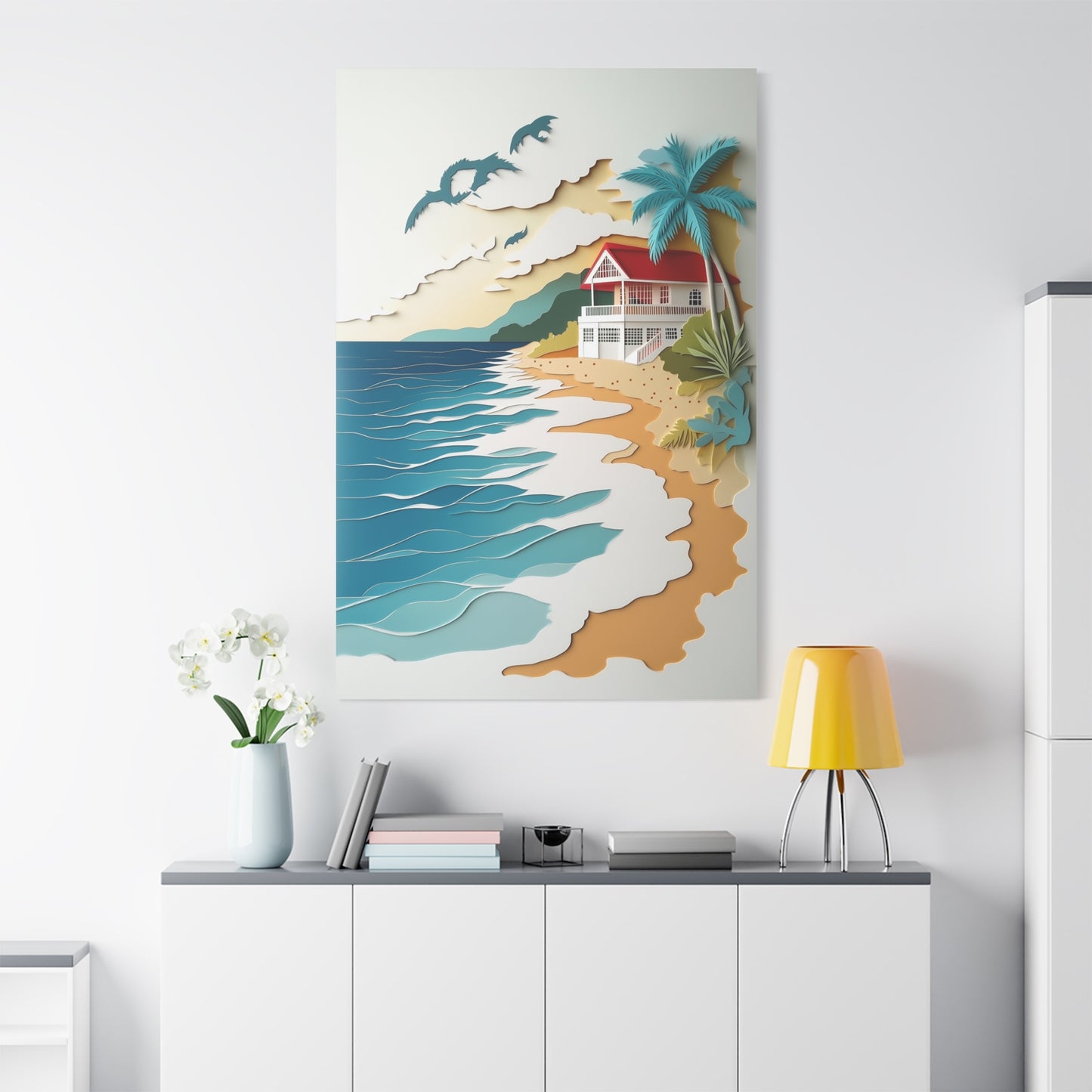 Évasion Tropicale : Art de Rêve