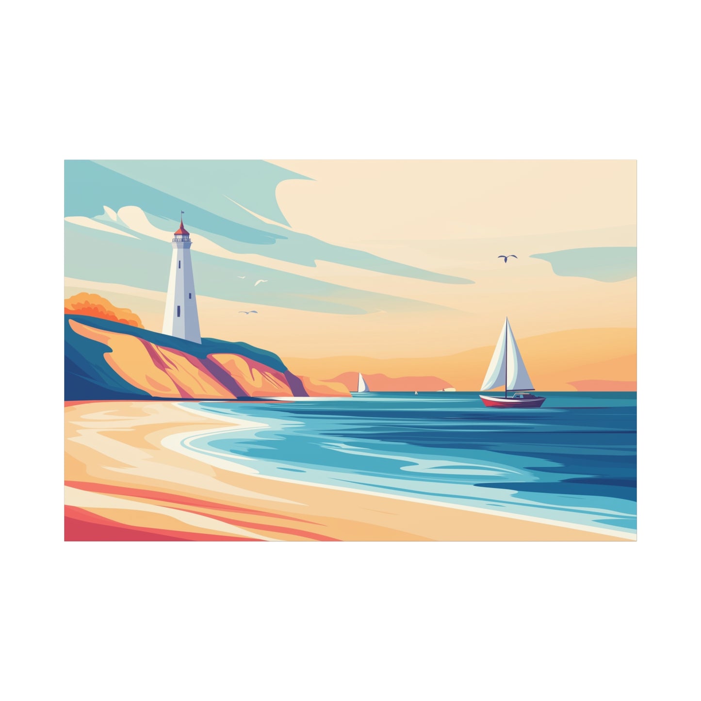 Évasion Marine: Sérénité en Couleurs