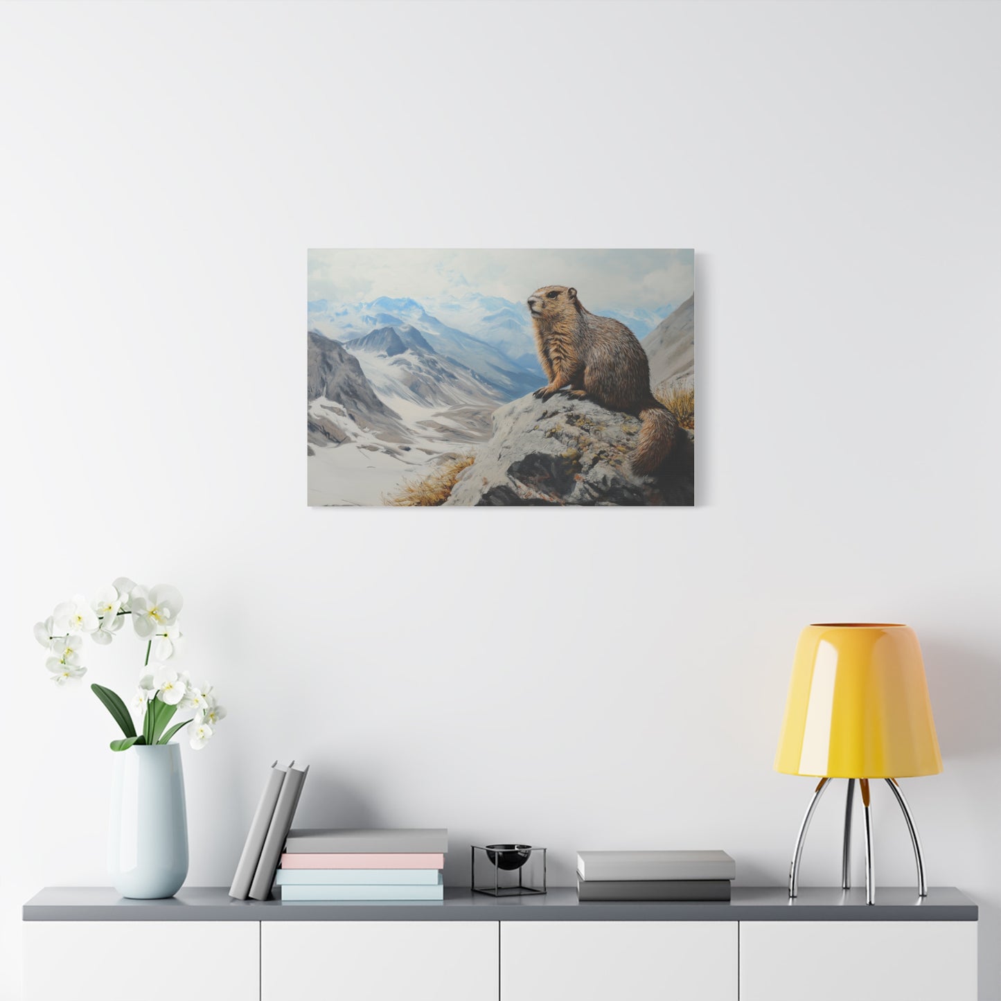 Marmotte Majestueuse des Sommets Alpins