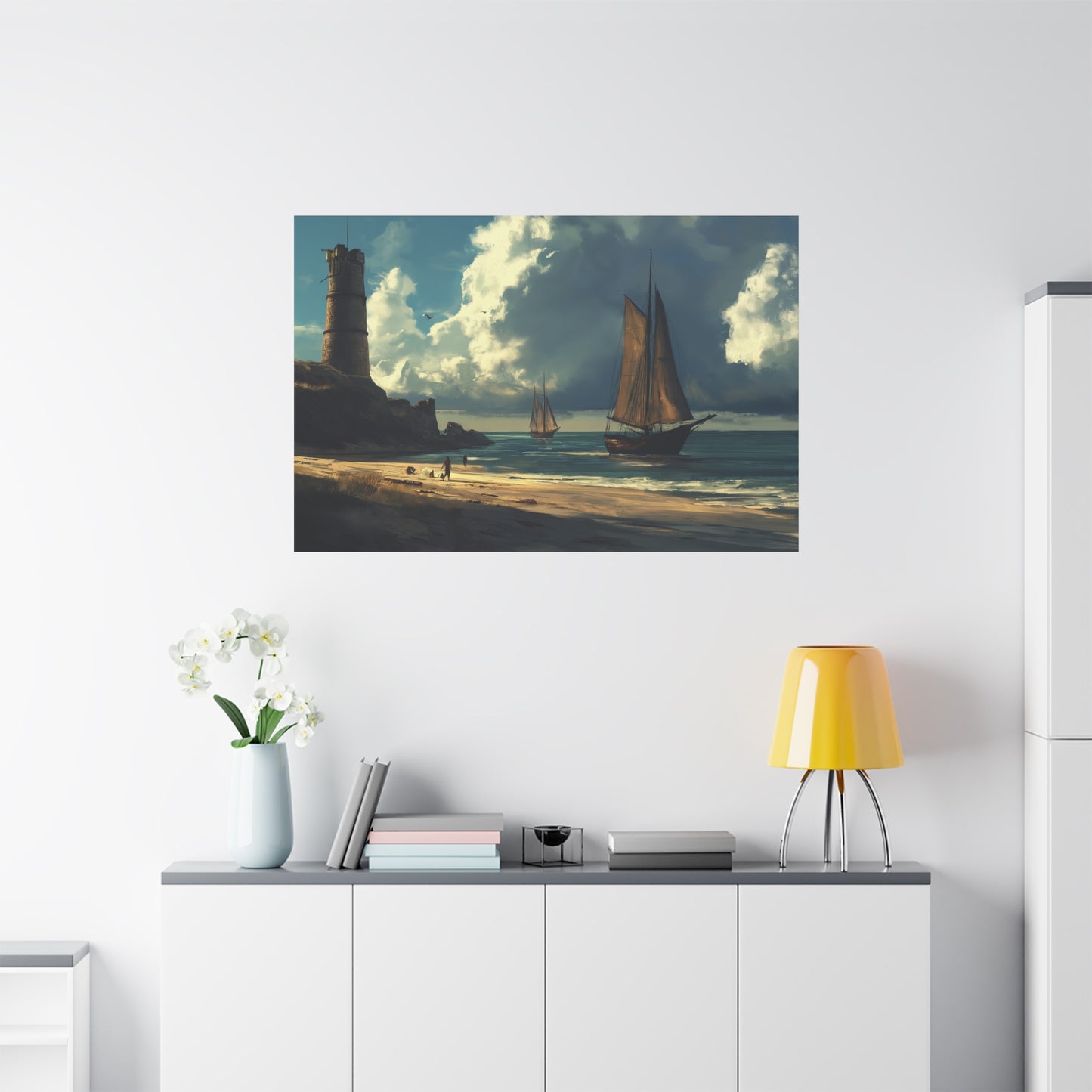 Voyage vers l'horizon maritime