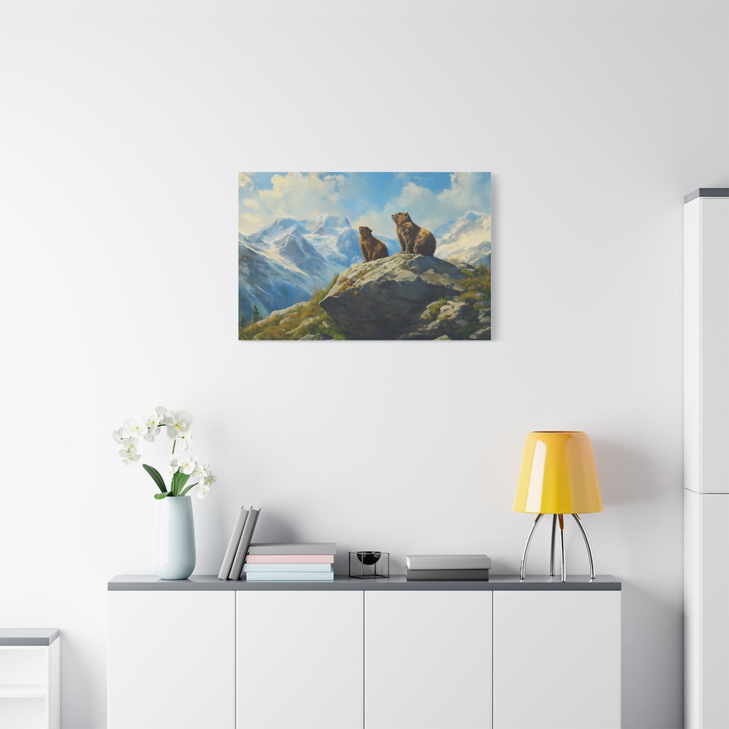 L'appel des Marmottes sur les Sommets Alpins