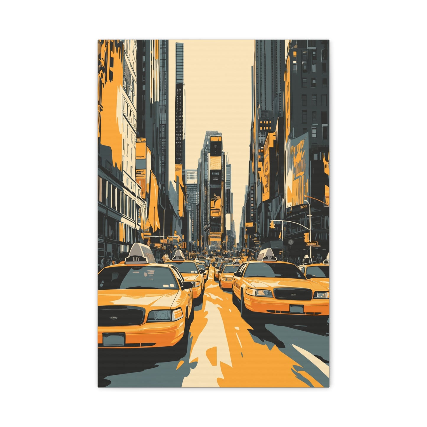 Taxis et gratte-ciels : New York vintage