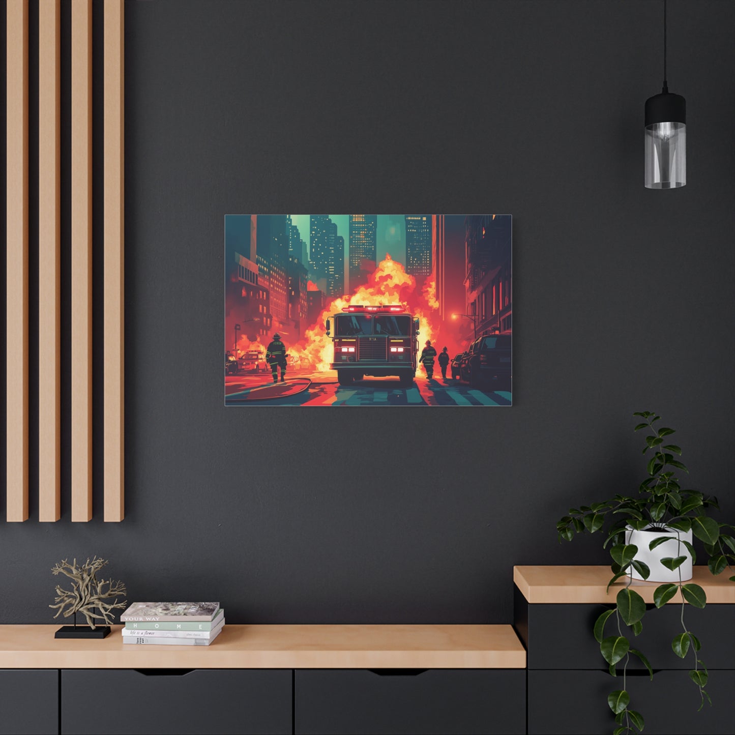 Héroïsme Urbain Flammes et Courage