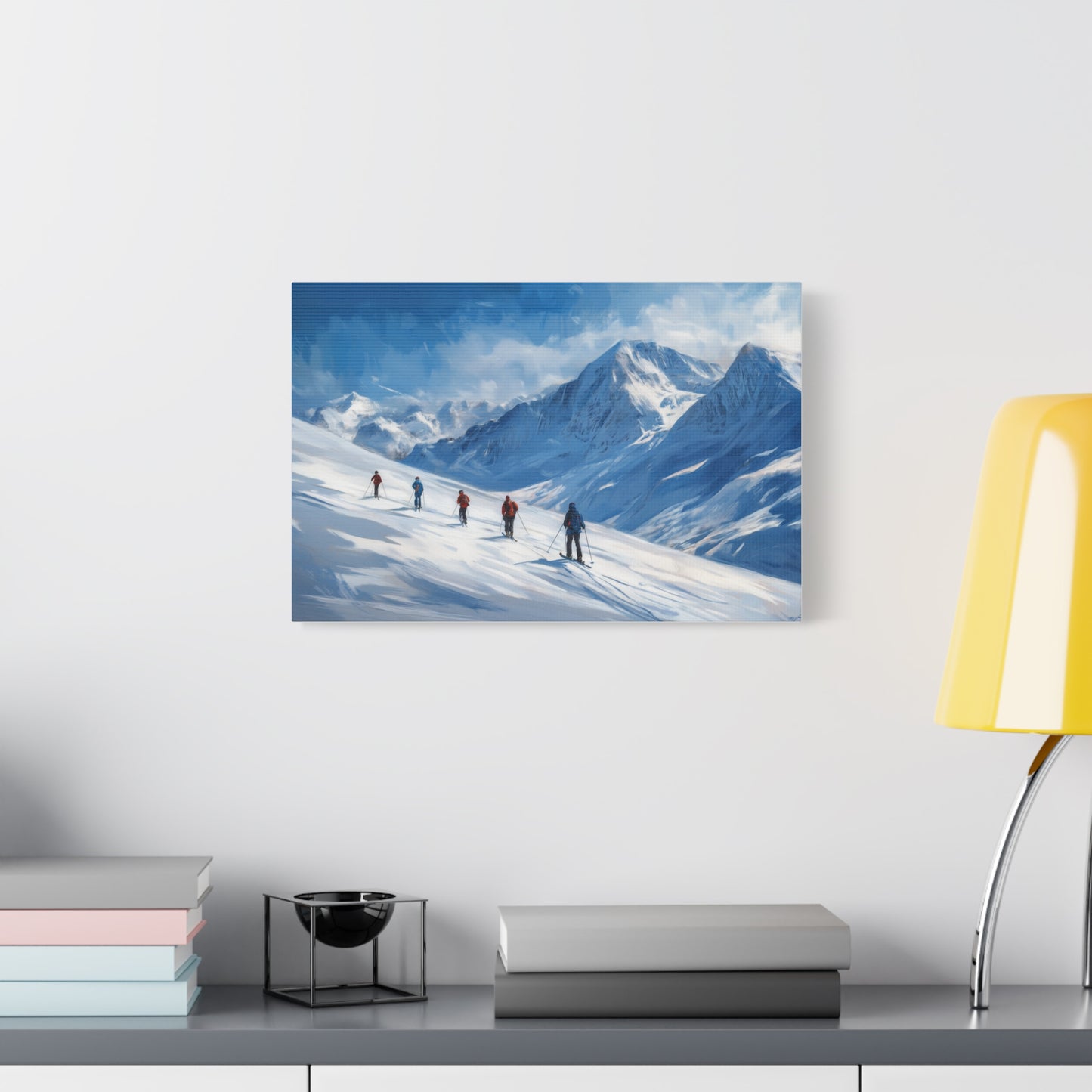 Évasion Alpine : Liberté en Pente Neigeuse