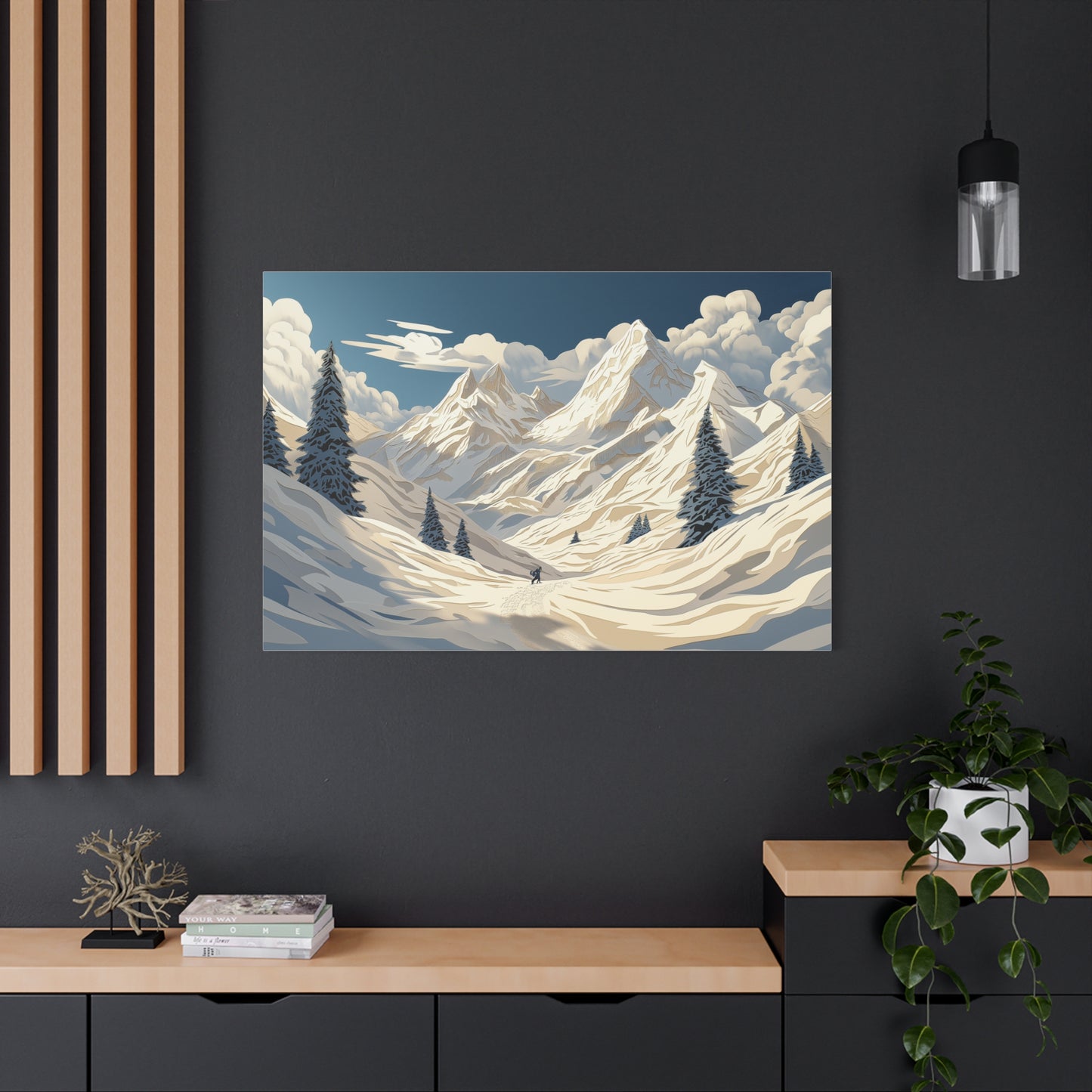 Évasion Alpestre : Tranquillité et Grandeur