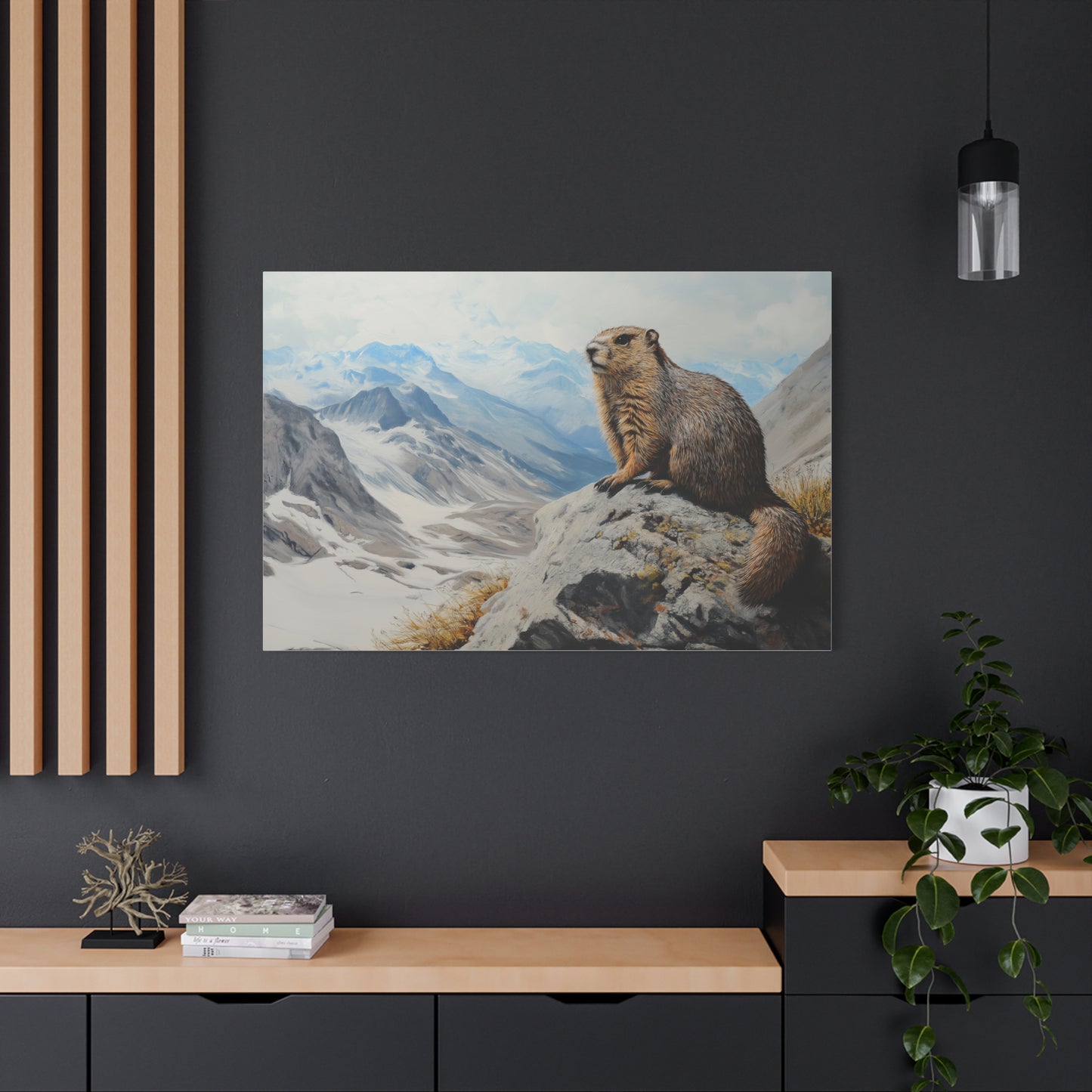 Marmotte Majestueuse des Sommets Alpins